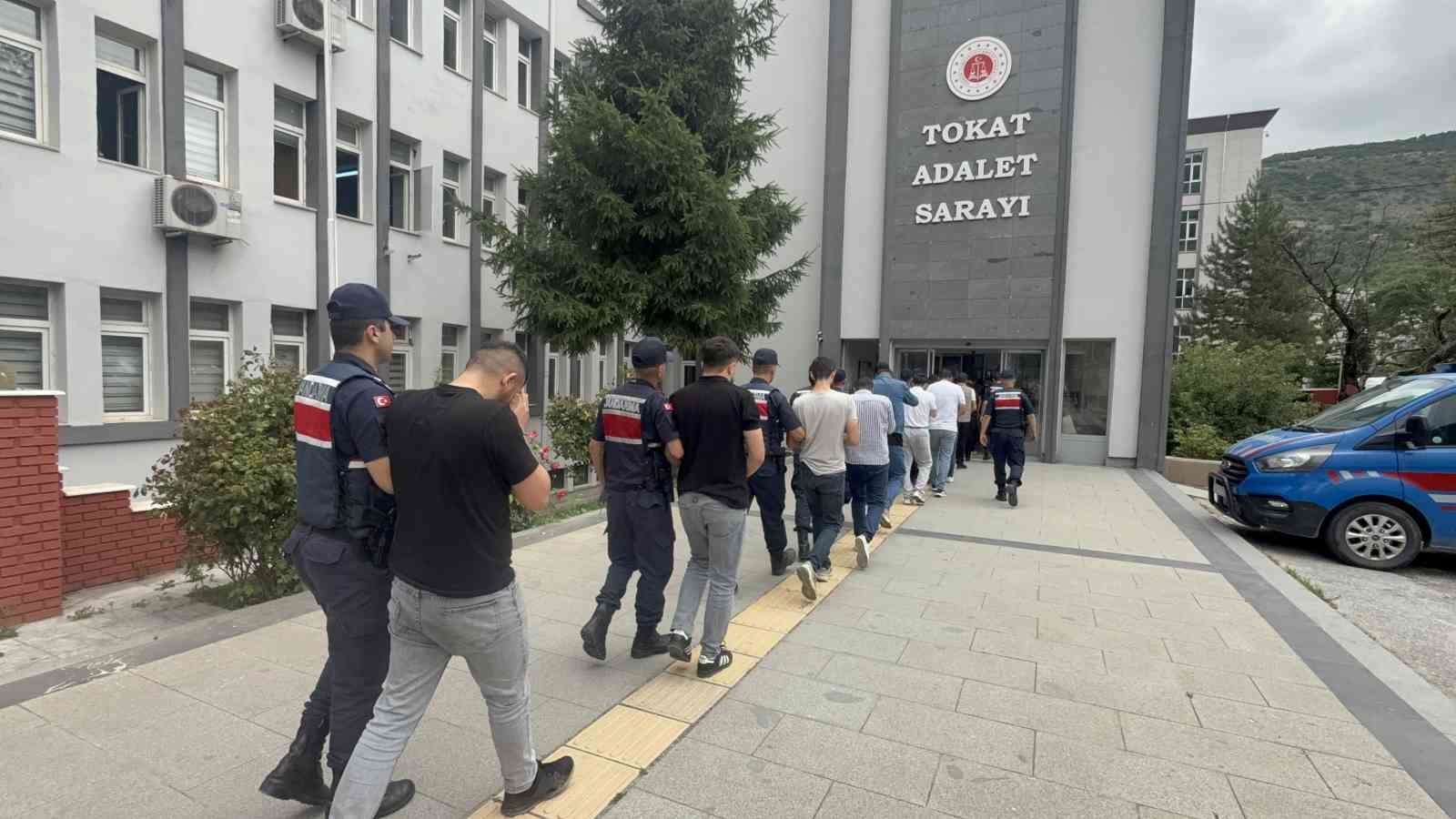 tokat merkezli uyusturucu operasyonunda 36 supheli adliyeye sevk edildi 1