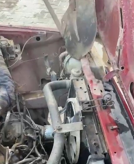 tokatta aracin motor kismina giren yilani itfaiye ekipleri kurekle yakaladi 2 vrfIKNgC