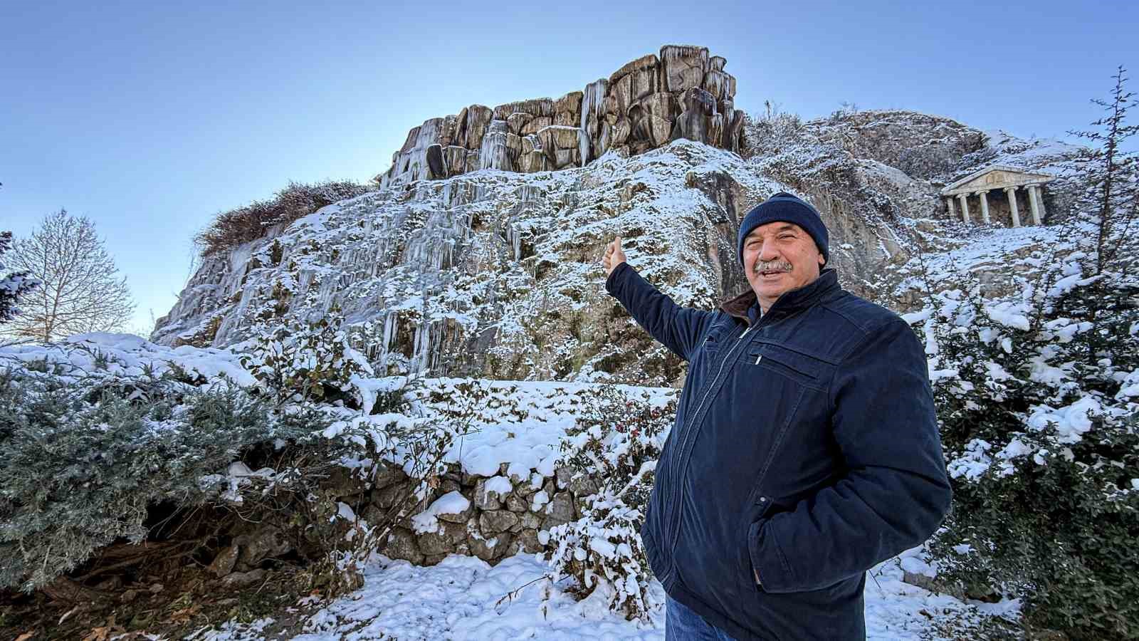 tokatta buz tutan selalede kartpostallik goruntuler olustu 0 rsO7tJlg
