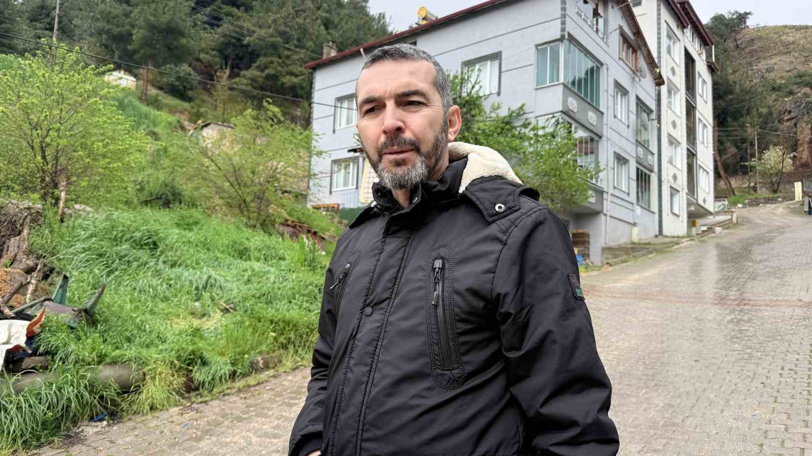 tokatta toprak kaymasi nedeniyle 13 dairenin tahliye edildigi bolge dron ile goruntulendi 7 QXgygLIB