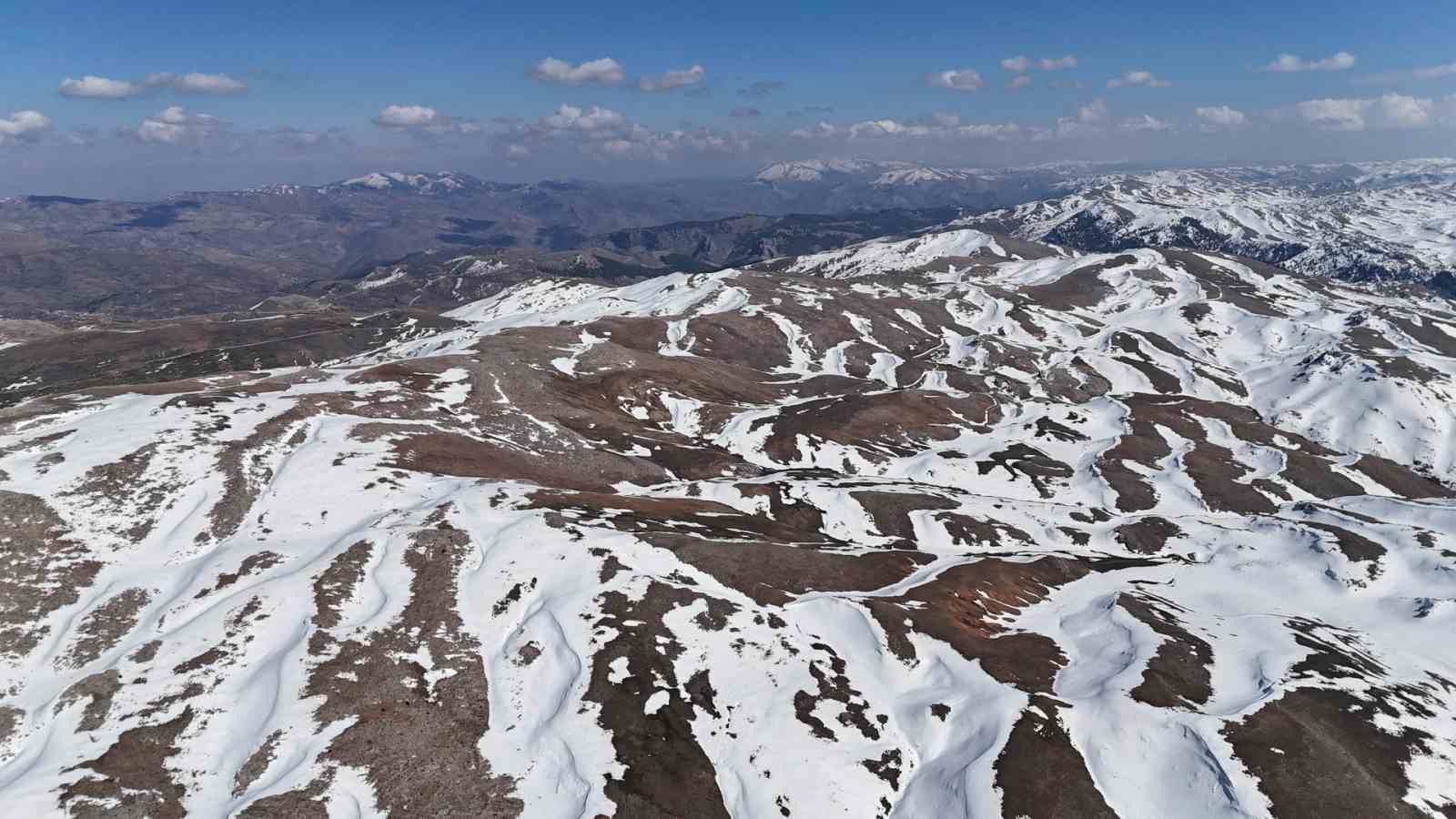 toroslarda kar guzelligi havadan goruntulendi 4