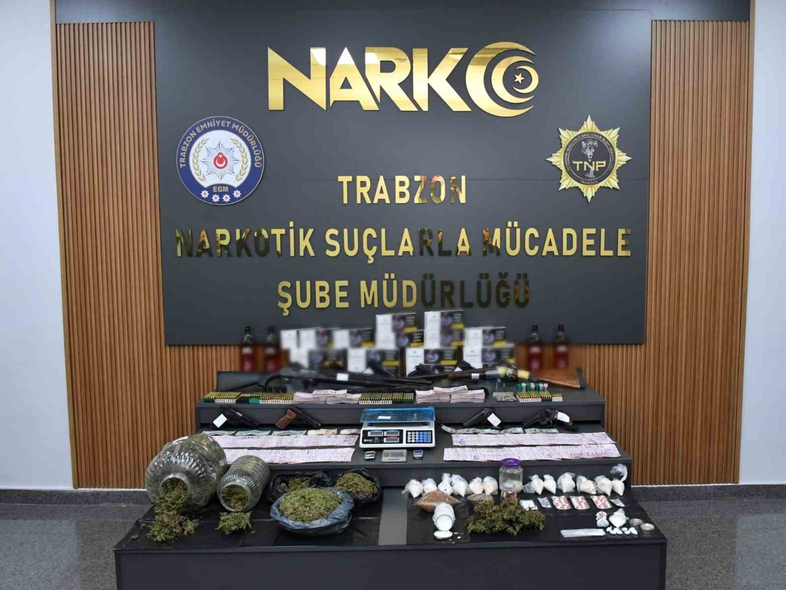 trabzon merkezli 5 ilde uyusturucu operasyonu 0 TdQBESgP