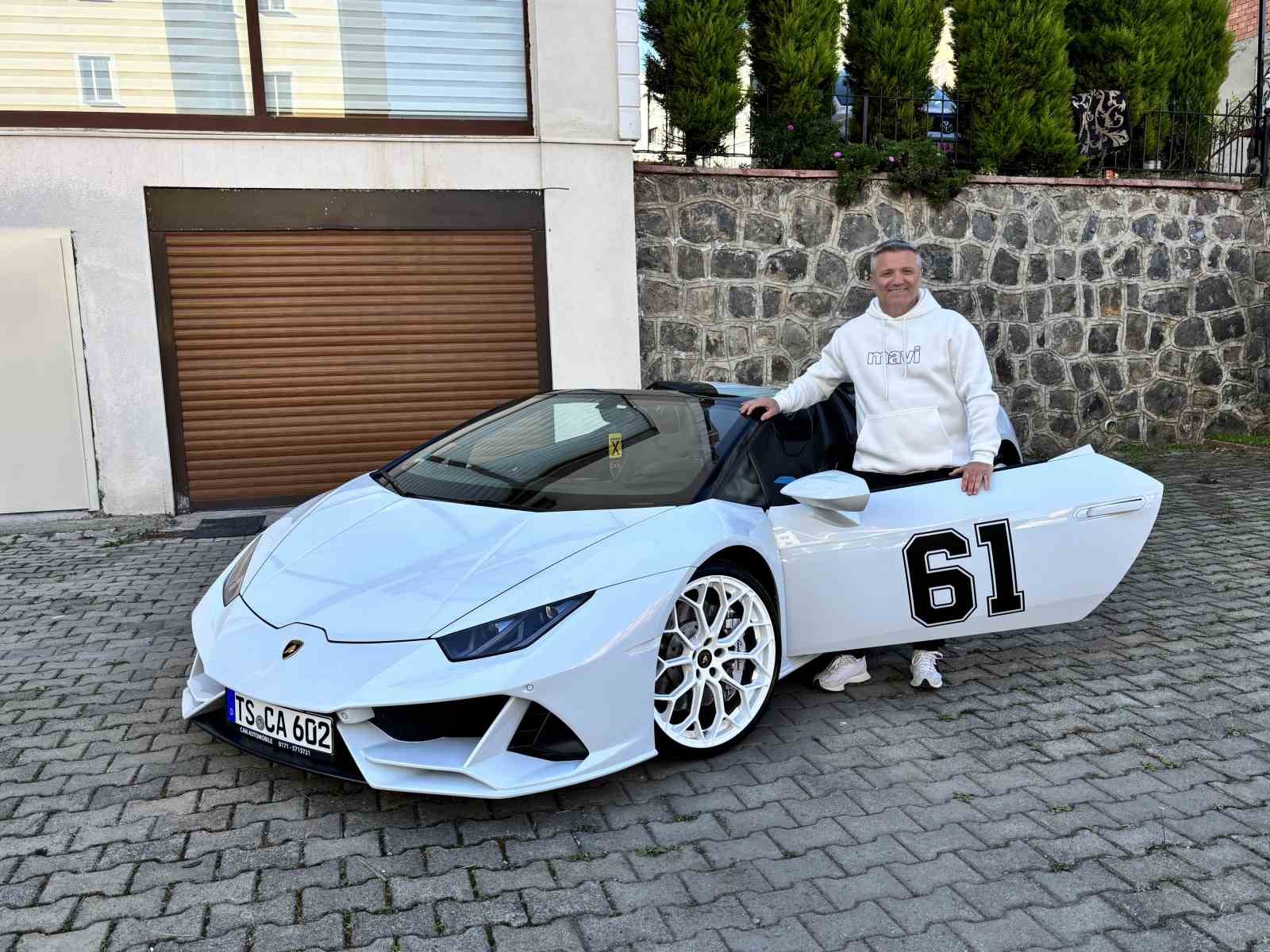 trabzona lamborghini ile geldi koy yollarinda ilgi odagi oldu 2 bDGels5L