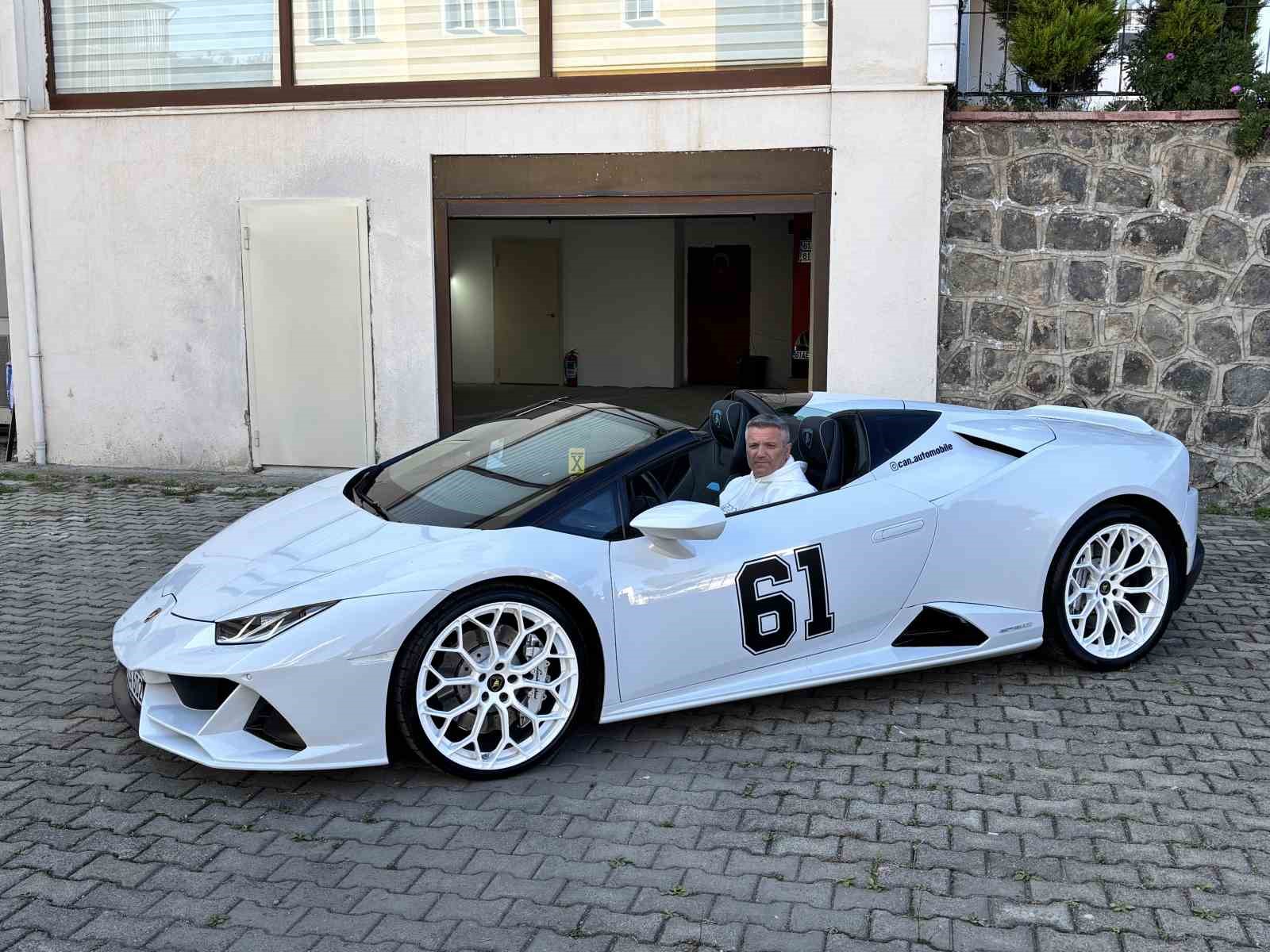 trabzona lamborghini ile geldi koy yollarinda ilgi odagi oldu 3 ge7sIRmQ
