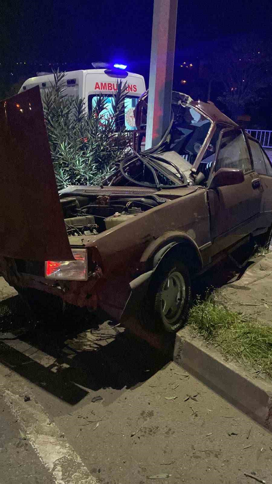 trabzonda trafik kazasi 1 olu 2