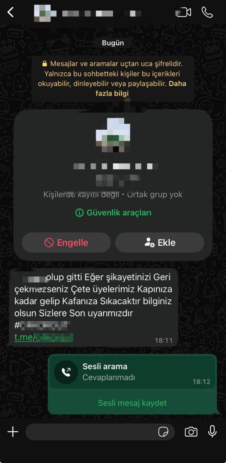 trafik kazasinda kizini kaybeden aile tehdit mesaji aldiklarini iddia etti sikayetinizi geri cekmezsiniz mezarini CnInGXTC