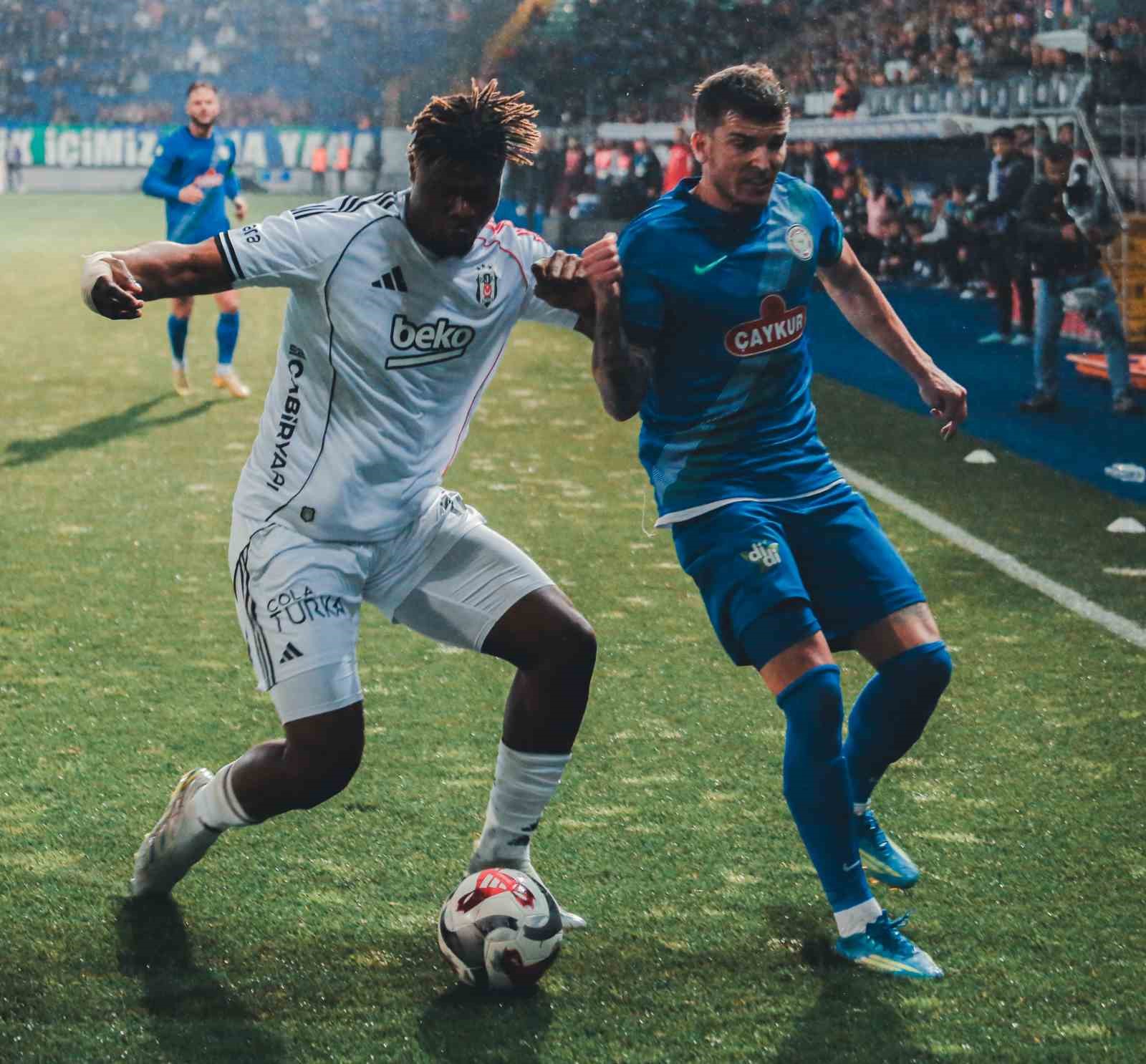 Tredyol Süper Lig: Çaykur Rizespor: 2 - Beşiktaş: 0 (İlk yarı) 8 tredyol super lig caykur rizespor 2 besiktas 0 ilk yari 4 u1UPgvR5