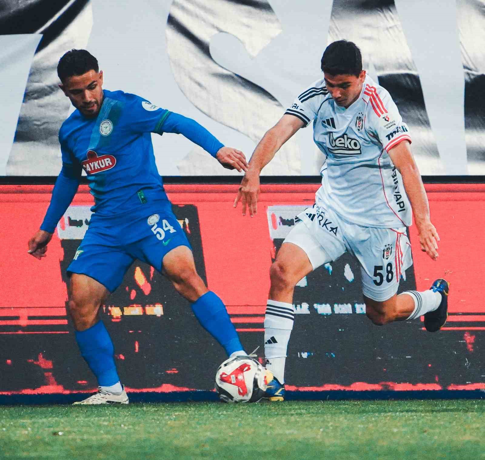 Tredyol Süper Lig: Çaykur Rizespor: 2 - Beşiktaş: 0 (İlk yarı) 13 tredyol super lig caykur rizespor 2 besiktas 0 ilk yari 9 hnwssiNi