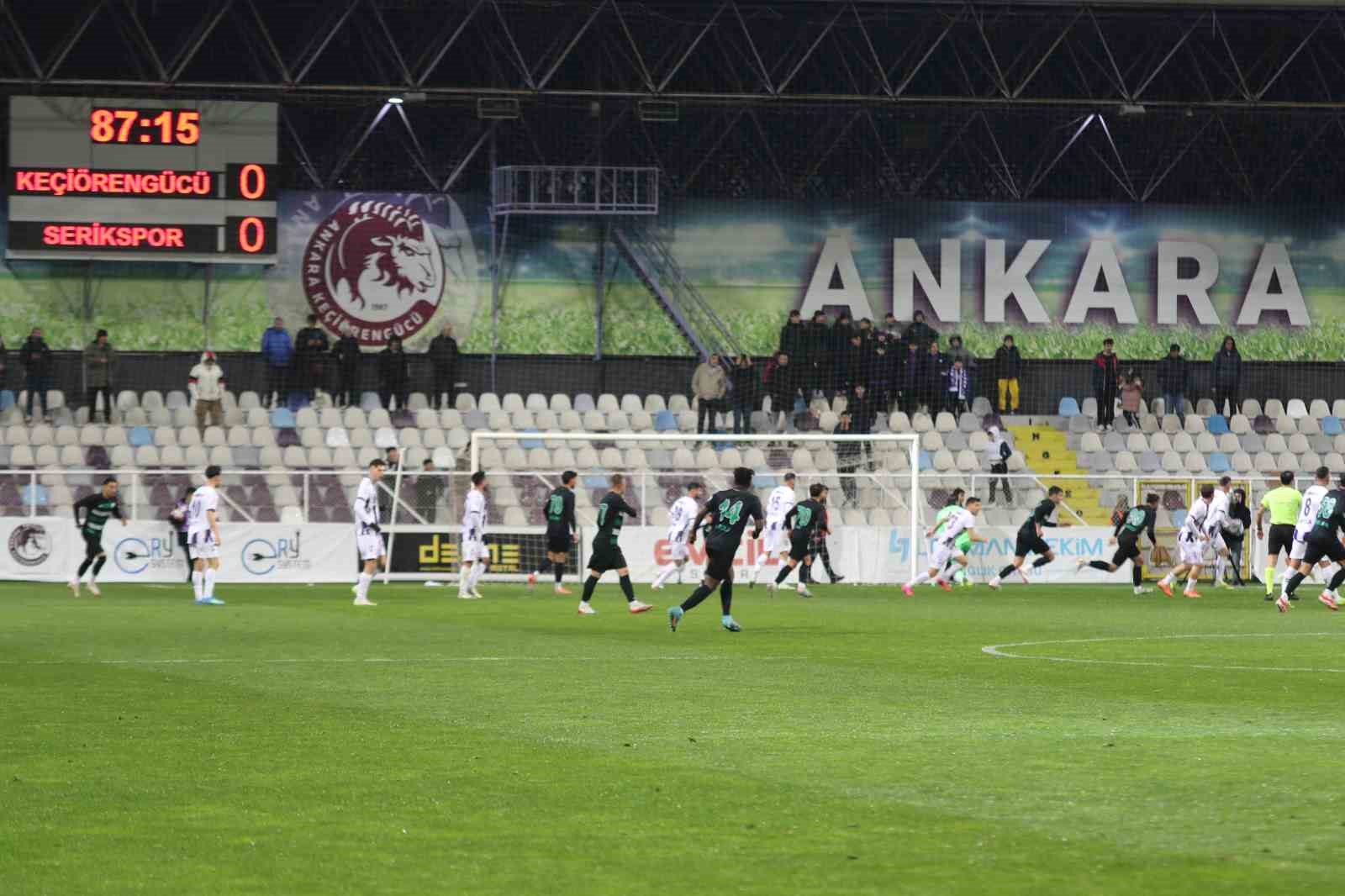 trendyol 1 lig ankara keciorengucu 0 serikspor 0 12
