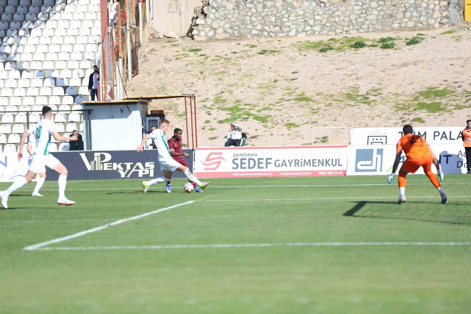 trendyol 1 lig bandirmaspor 0 serikspor 3 6