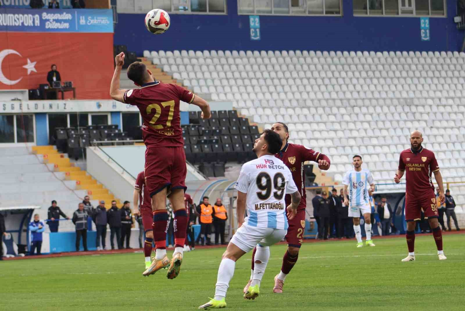 Trendyol 1. Lig: Erzurumspor FK: 1 - Bandırmaspor: 1 13 trendyol 1 lig erzurumspor fk 1 bandirmaspor 1 9 I9zyRnnS
