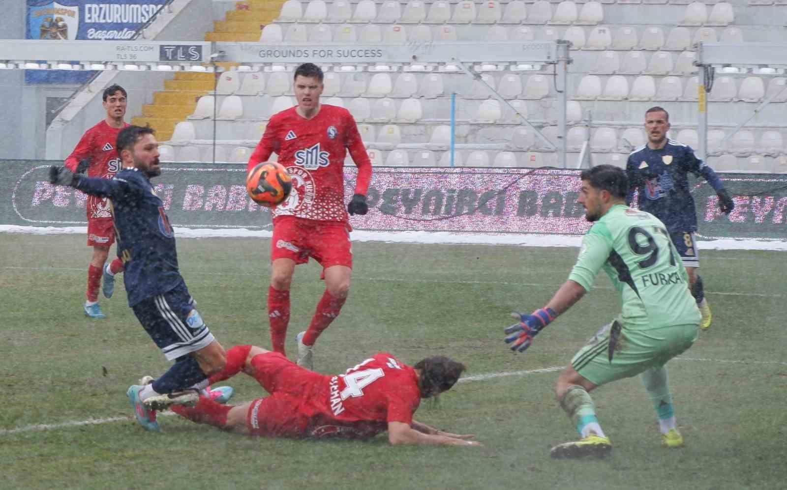 trendyol 1 lig erzurumspor fk 4 sariyer 0 8