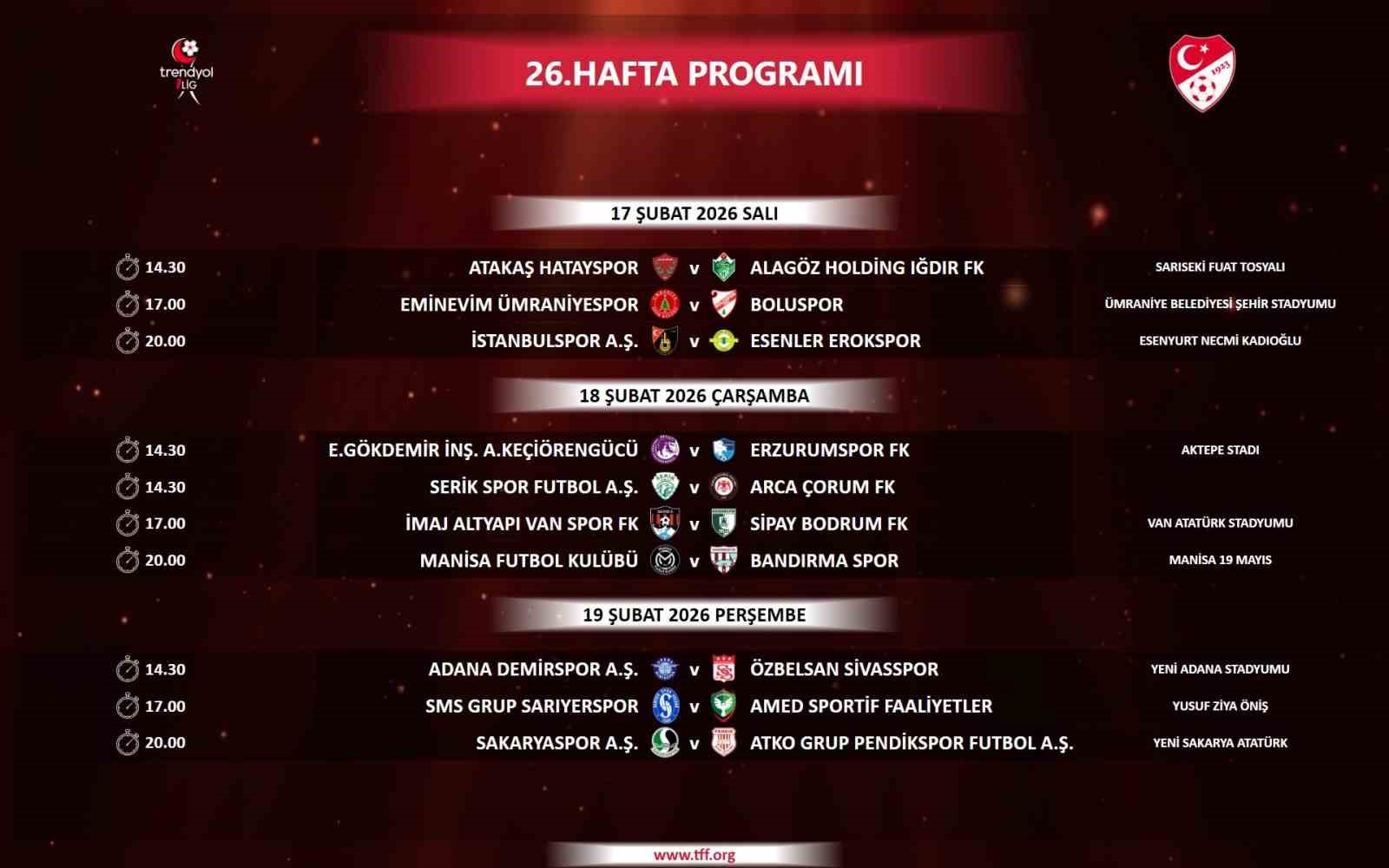 trendyol 1 ligde 23 27 hafta programi aciklandi 3 bM9gMudH