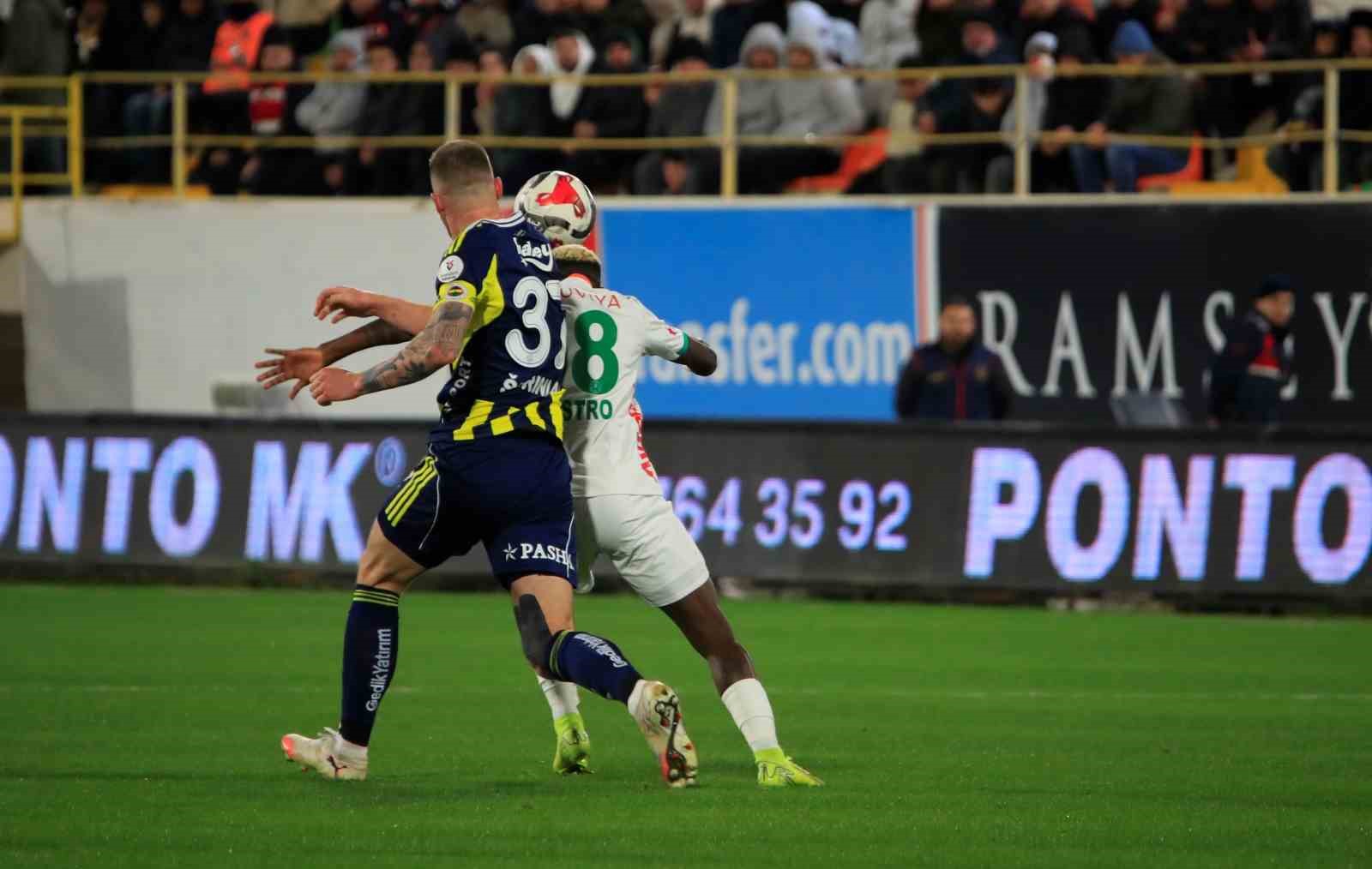 trendyol super lig alanyaspor 2 fenerbahce 1 ilk yari 5 pKOhcb9K