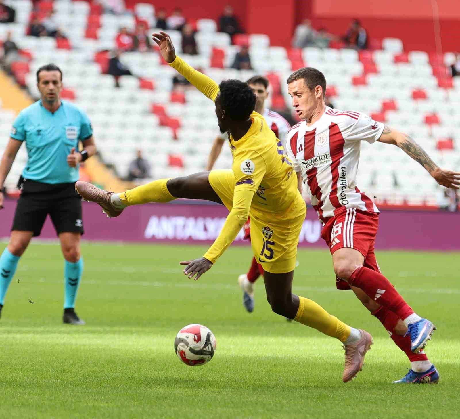 trendyol super lig antalyaspor 0 eyupspor 0 ilk yari 4