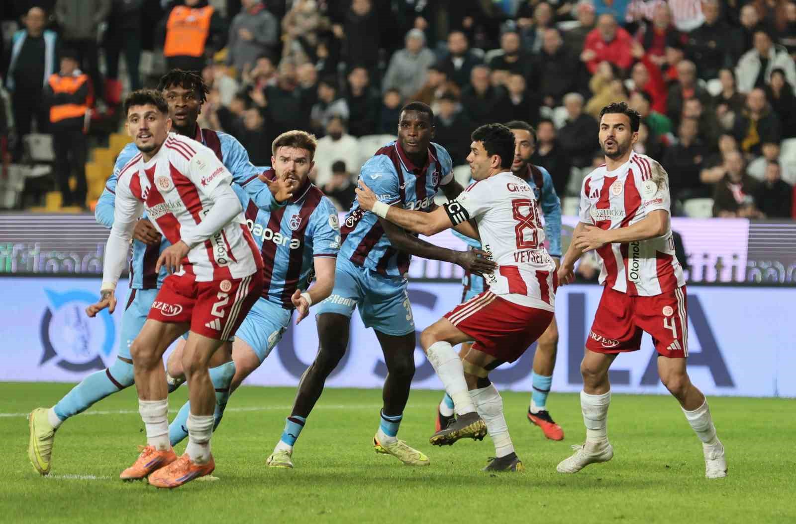 trendyol super lig antalyaspor 1 trabzonspor 1 mac sonucu 0
