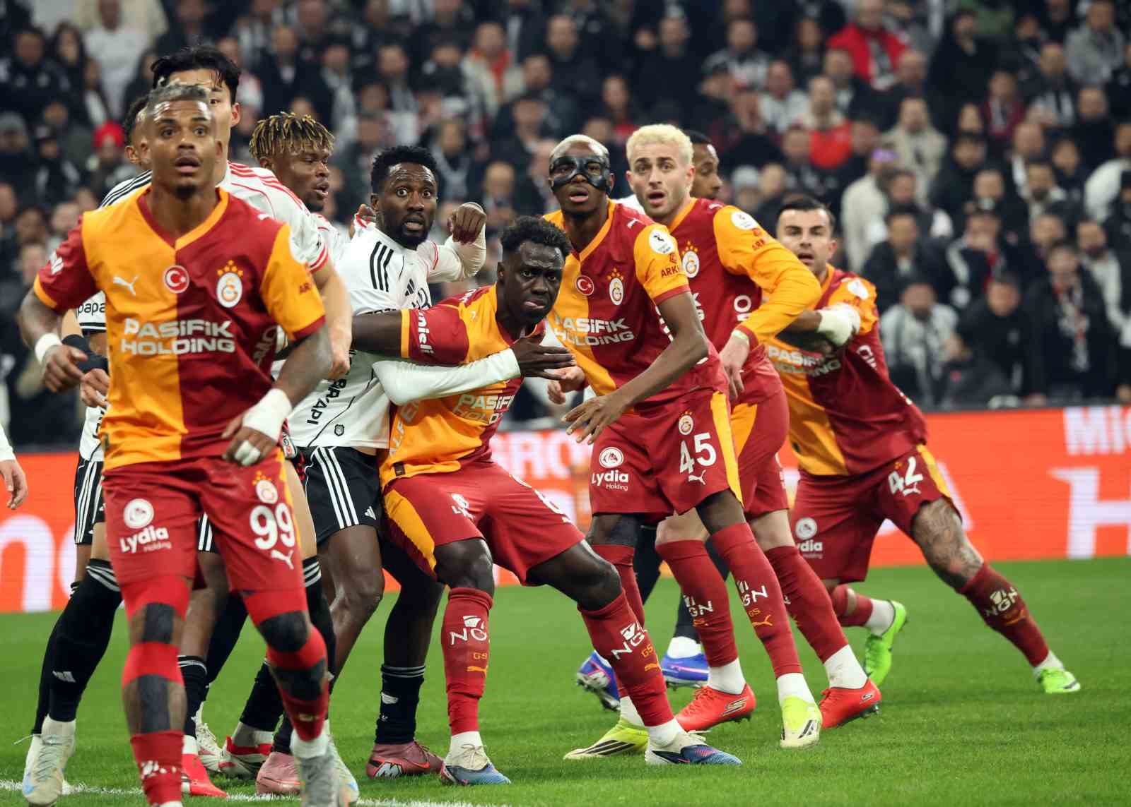 trendyol super lig besiktas 0 galatasaray 1 ilk yari 14
