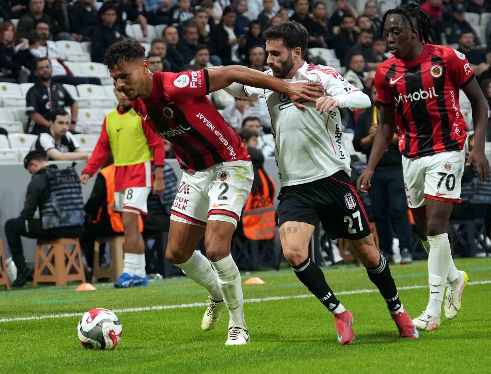 trendyol super lig besiktas 0 genclerbirligi 0 ilk yari 16
