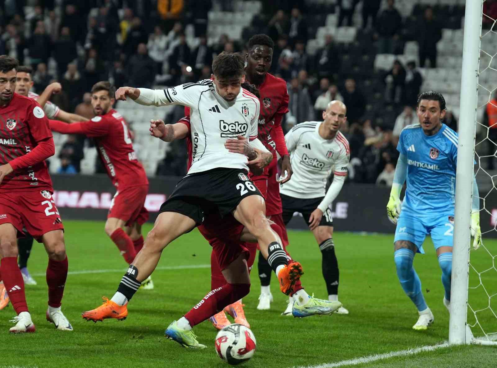 Trendyol Süper Lig: Beşiktaş: 1 - Gaziantep FK: 1 (İlk yarı) 5 trendyol super lig besiktas 1 gaziantep fk 1 ilk yari 1