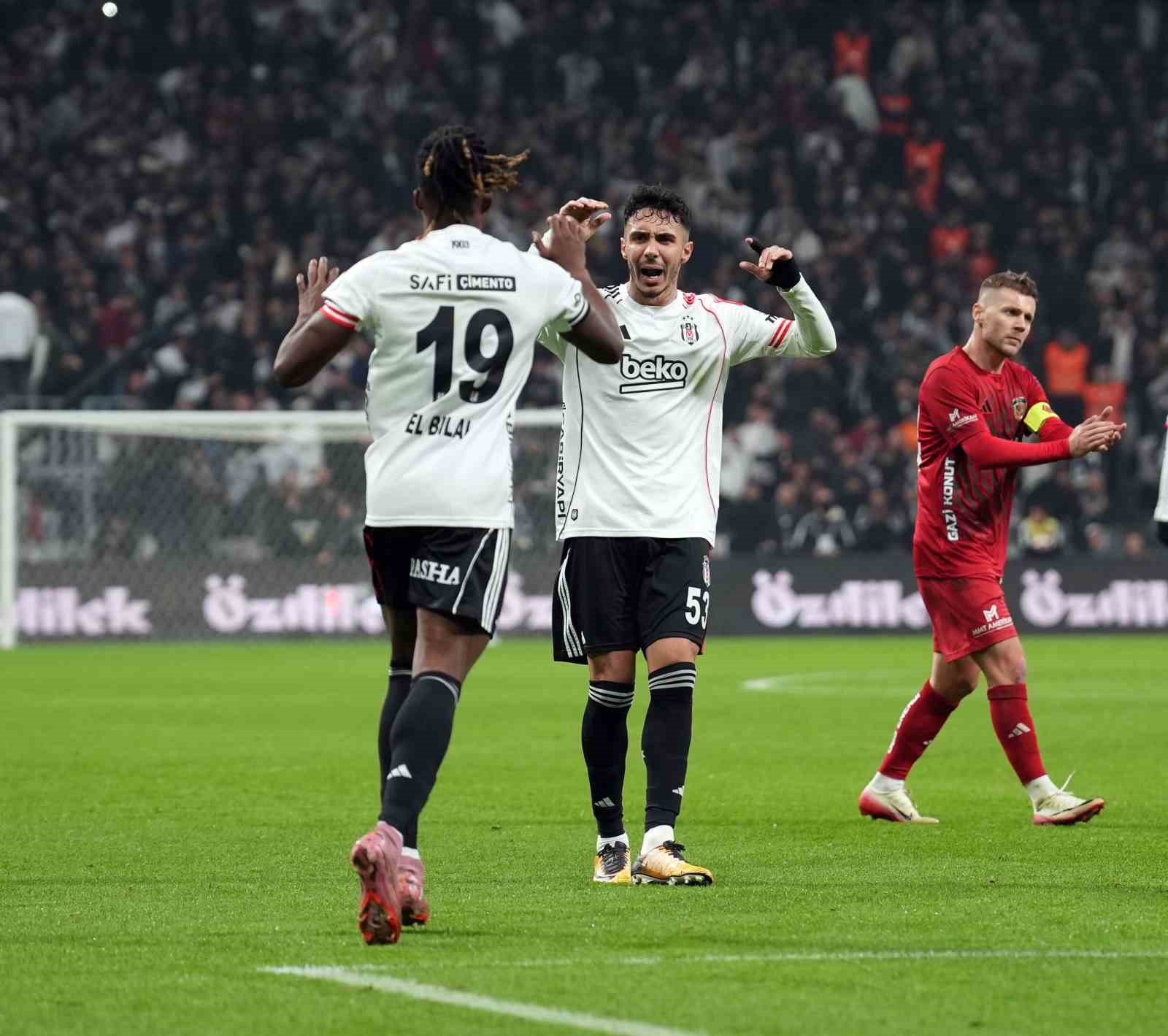 Trendyol Süper Lig: Beşiktaş: 1 - Gaziantep FK: 1 (İlk yarı) 22 trendyol super lig besiktas 1 gaziantep fk 1 ilk yari 18 RuugGVsZ
