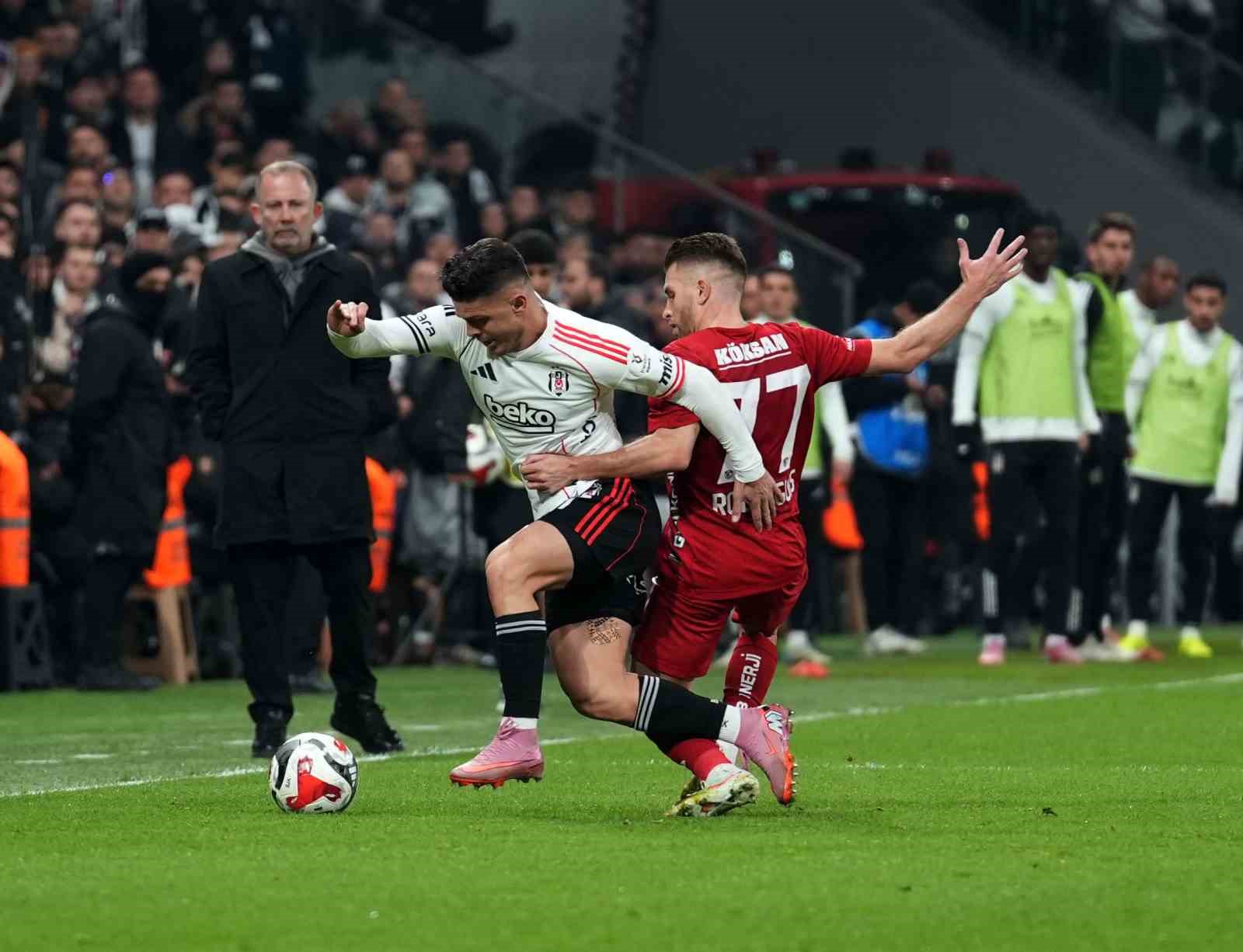 Trendyol Süper Lig: Beşiktaş: 1 - Gaziantep FK: 1 (İlk yarı) 23 trendyol super lig besiktas 1 gaziantep fk 1 ilk yari 19