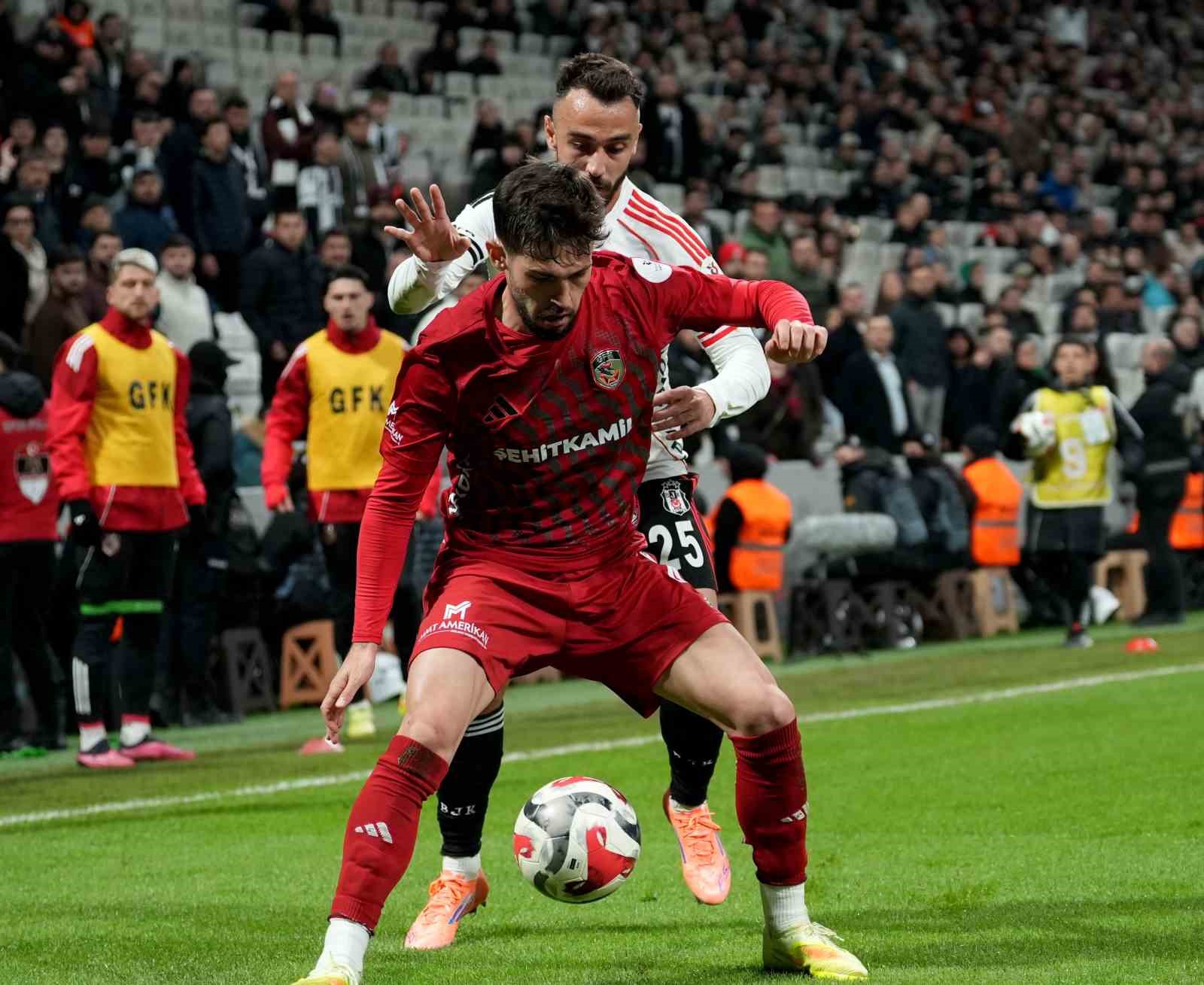 Trendyol Süper Lig: Beşiktaş: 1 - Gaziantep FK: 1 (İlk yarı) 32 trendyol super lig besiktas 1 gaziantep fk 1 ilk yari 28 VVQhsKdN
