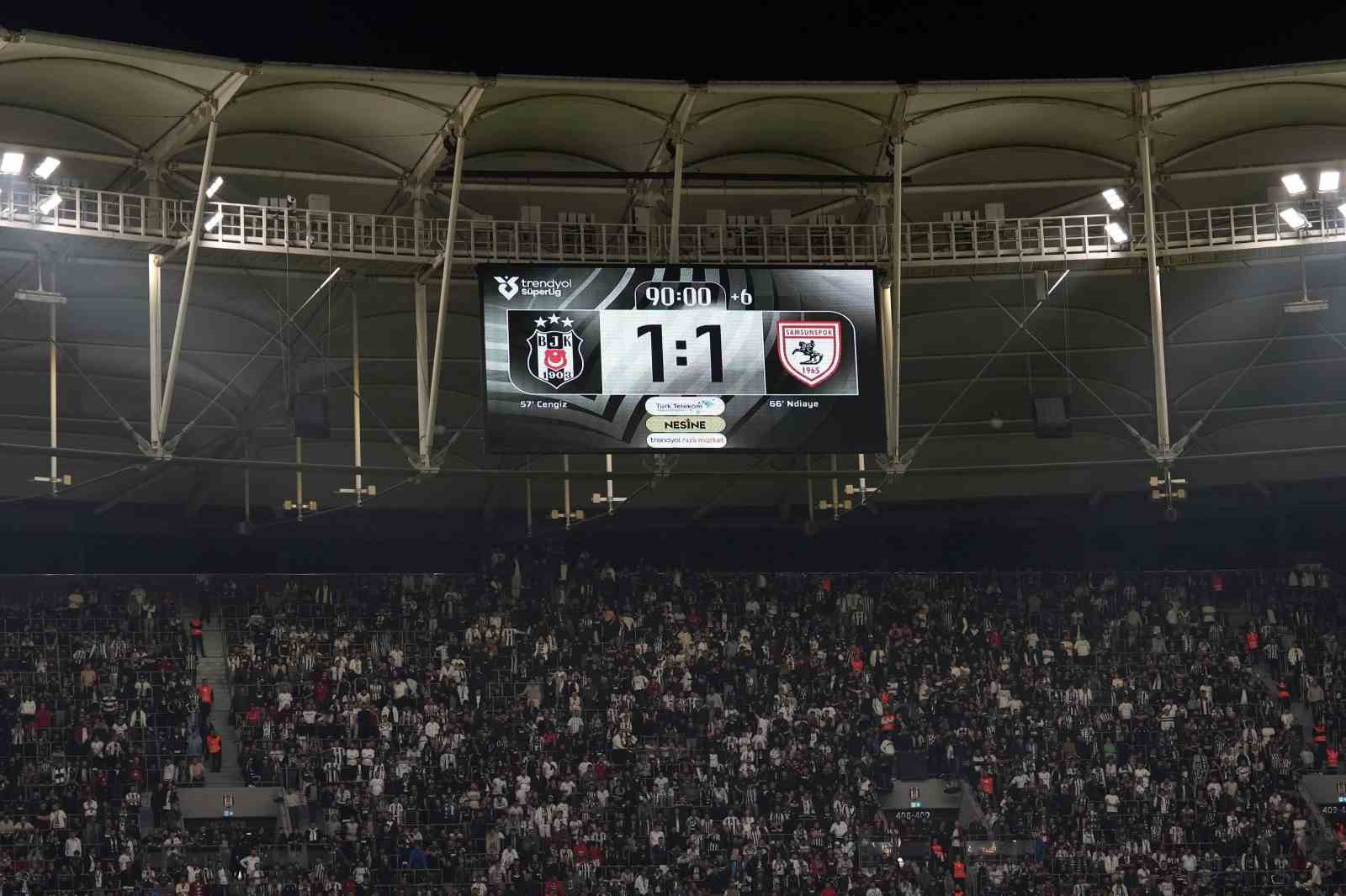 trendyol super lig besiktas 1 samsunspor 1 mac sonucu 2 OXfNG8Vn