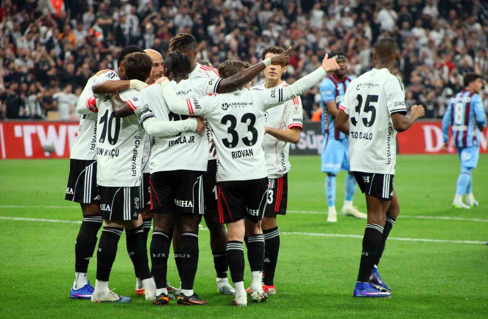 trendyol super lig besiktas 1 trabzonspor 1 ilk yari 19