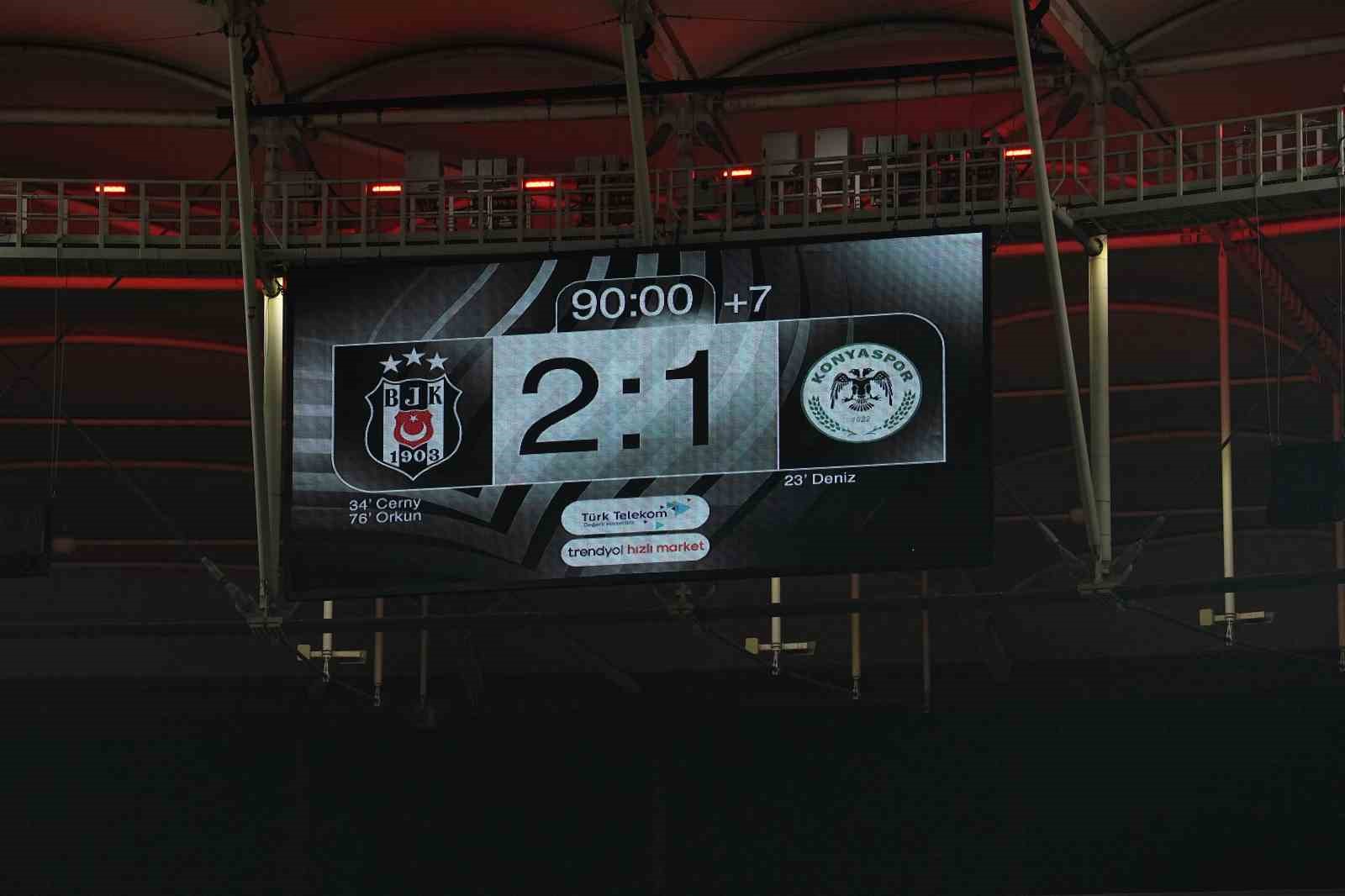 trendyol super lig besiktas 2 konyaspor 1 mac sonucu 39 mzZGIbWr