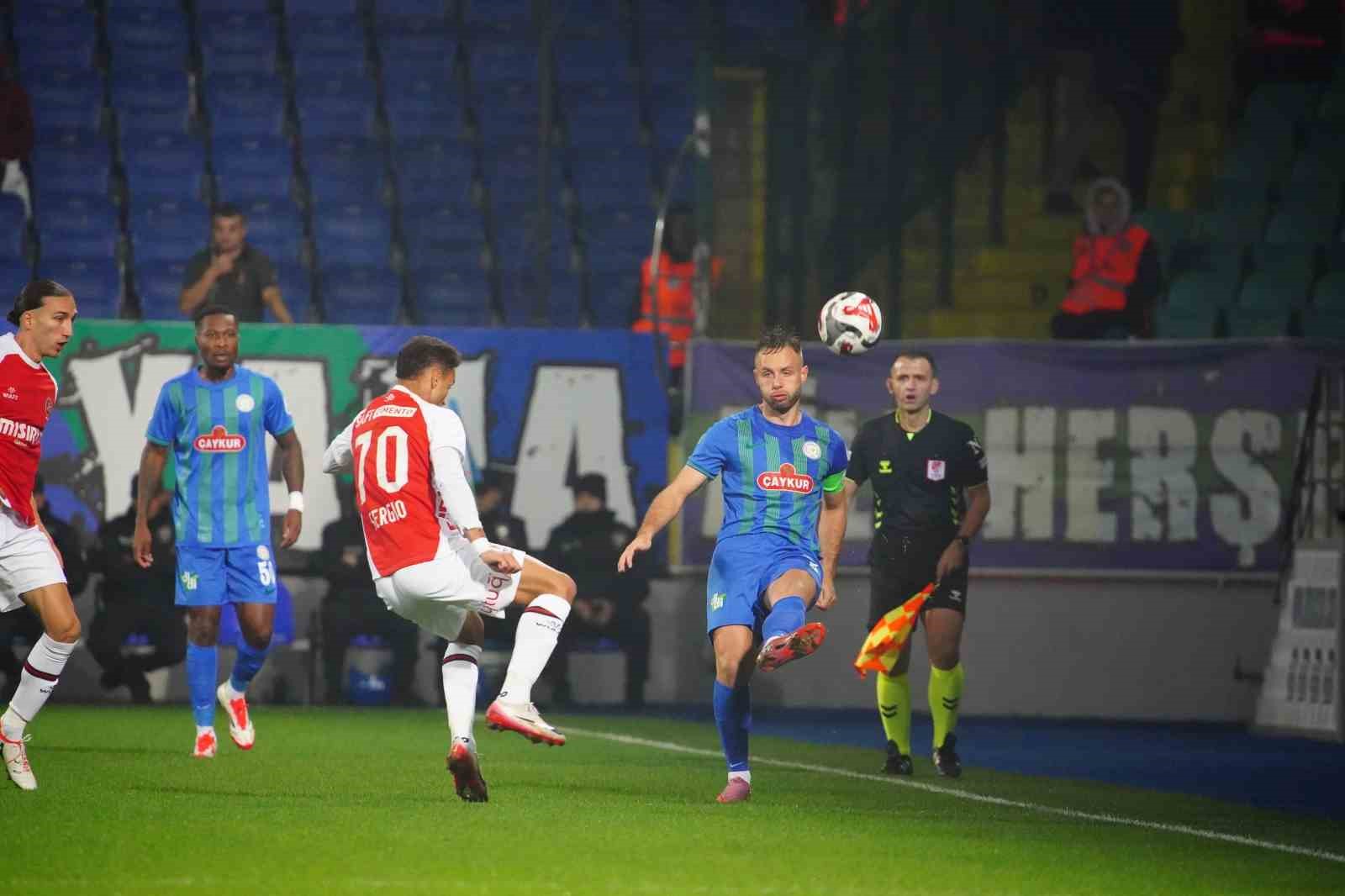 trendyol super lig caykur rizespor 0 fatih karagumruk 0 ilk yari 5 rVI4CmBy