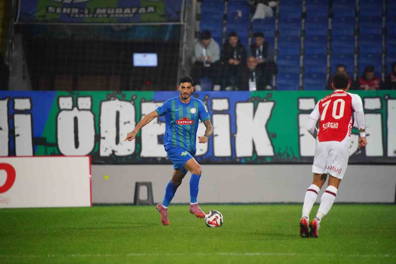trendyol super lig caykur rizespor 0 fatih karagumruk 0 ilk yari 6