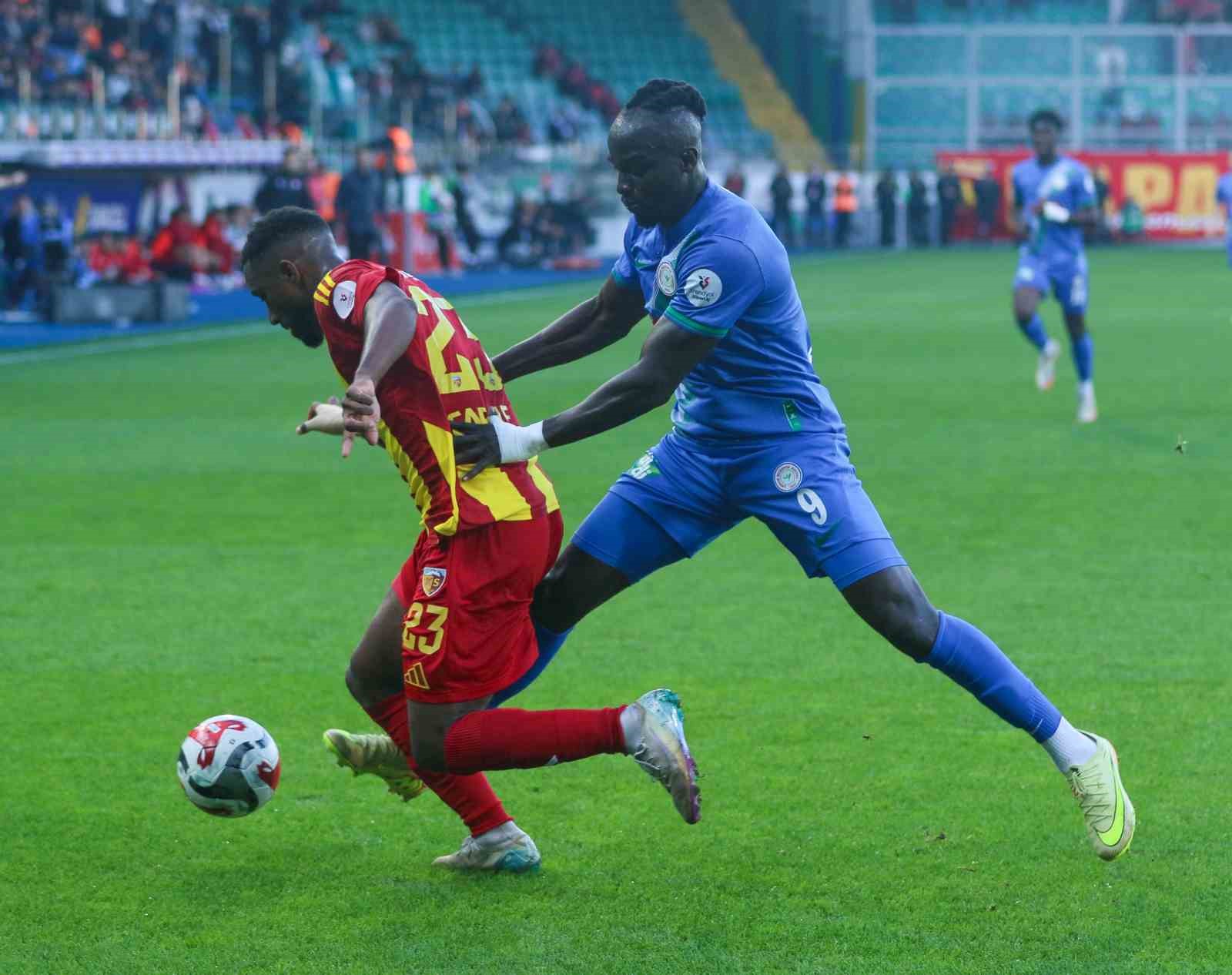 trendyol super lig caykur rizespor 0 kayserispor 0 ilk yari 5 X7yi6itt