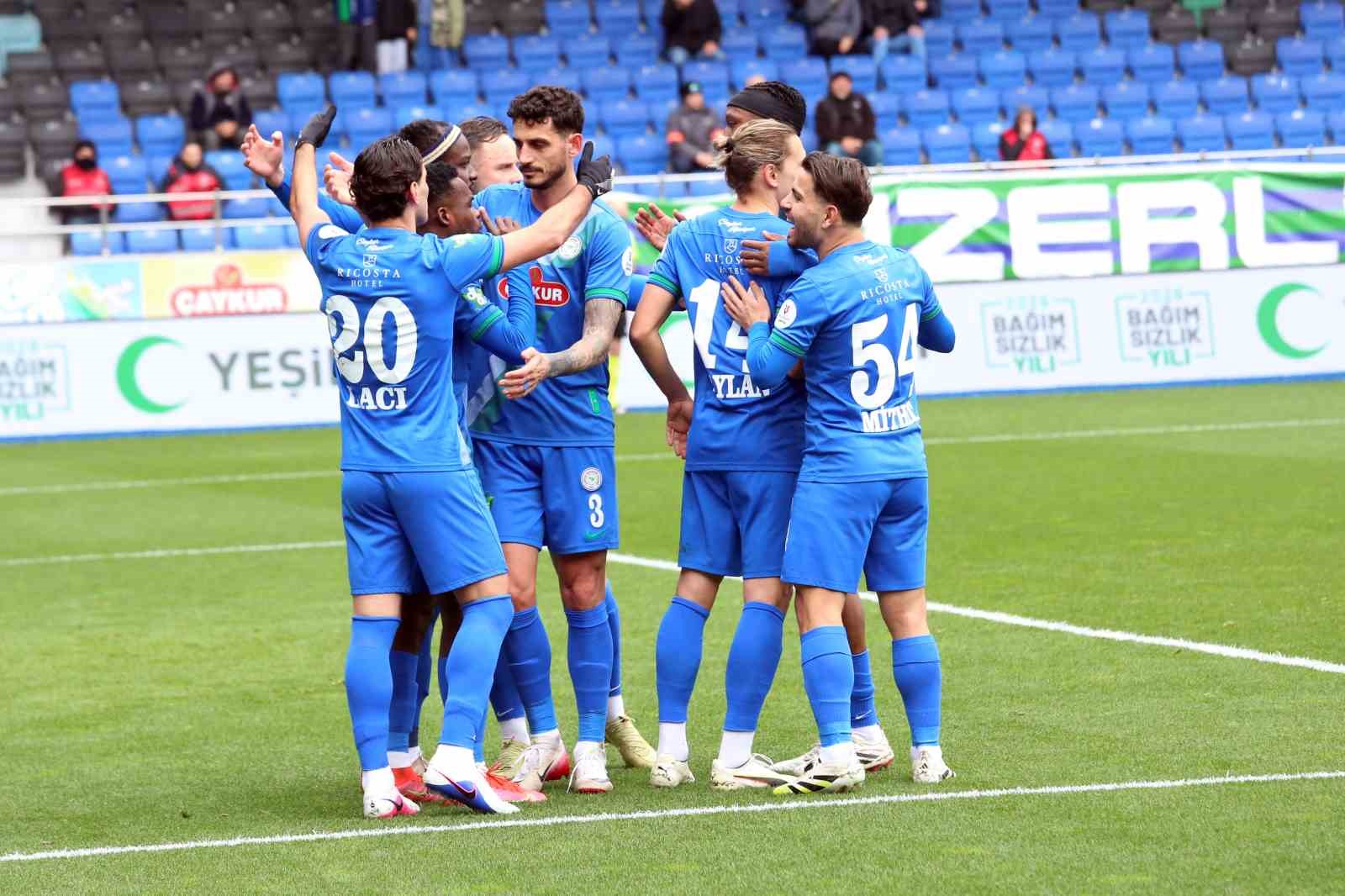 trendyol super lig caykur rizespor 1 antalyaspor 0 ilk yari 5