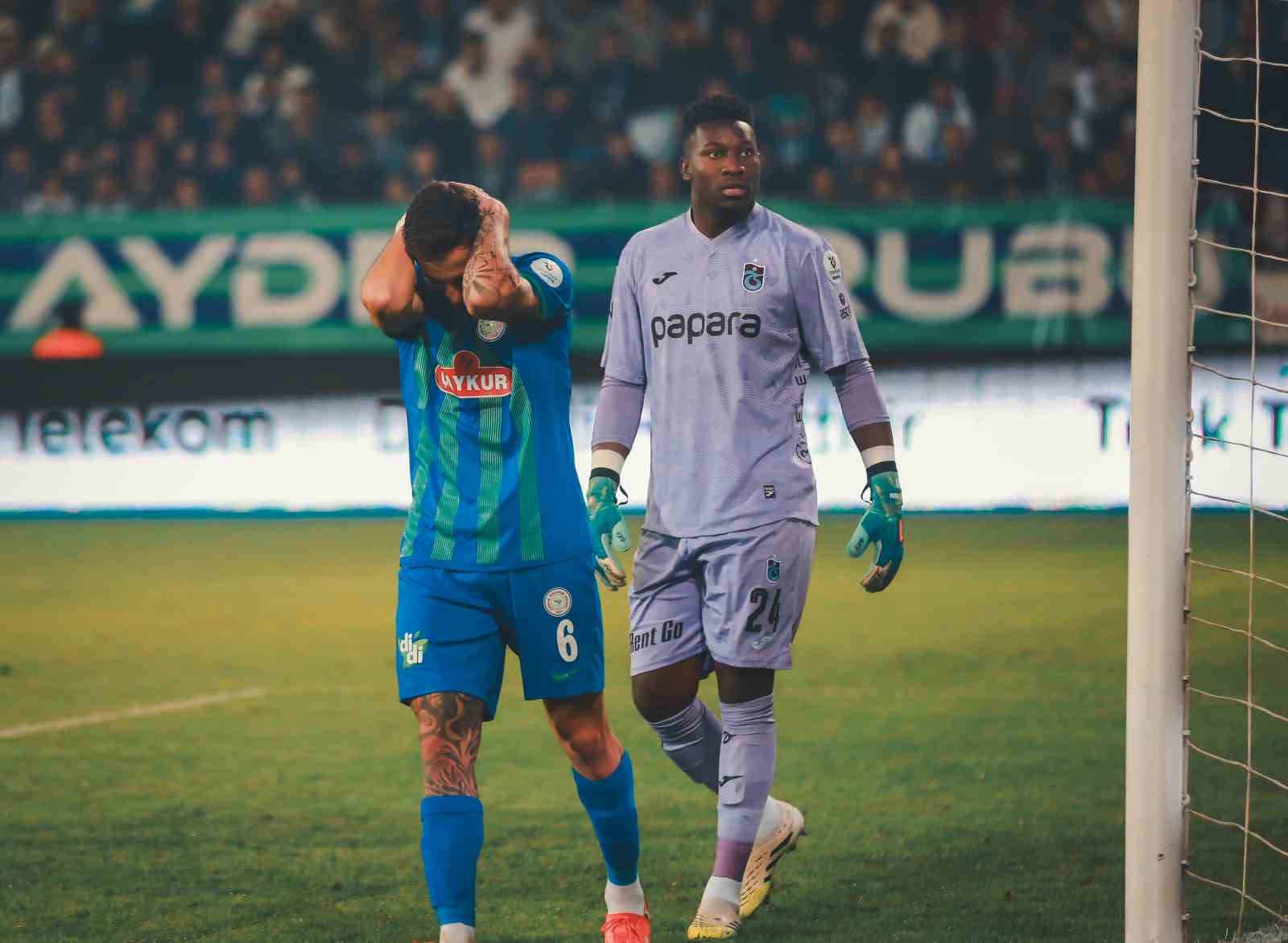 Trendyol Süper Lig: Çaykur Rizespor: 1 - Trabzonspor: 2 (Maç sonucu) 6 trendyol super lig caykur rizespor 1 trabzonspor 2 mac sonucu 2 4kfD1T3T