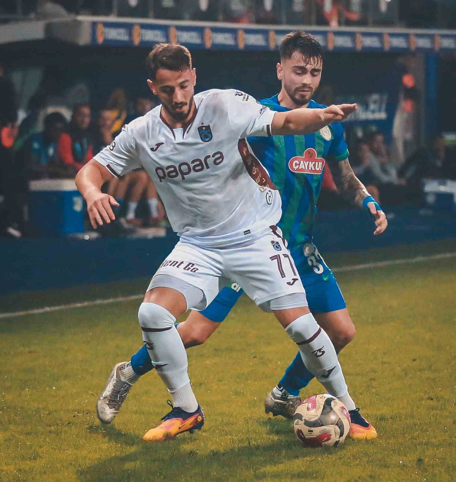 Trendyol Süper Lig: Çaykur Rizespor: 1 - Trabzonspor: 2 (Maç sonucu) 13 trendyol super lig caykur rizespor 1 trabzonspor 2 mac sonucu 9 PXWBYkal