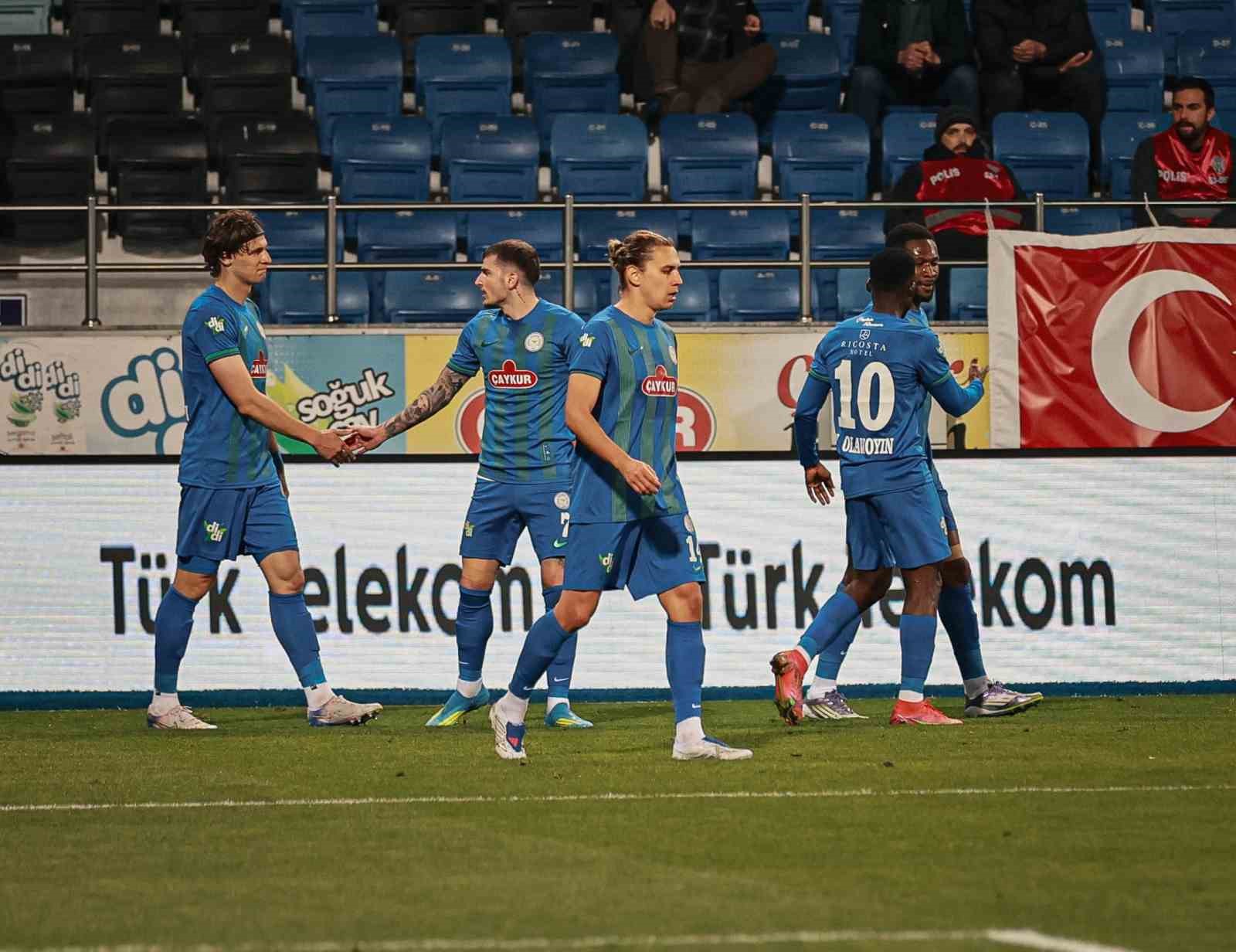 trendyol super lig caykur rizespor 3 samsunspor 0 ilk yari 13