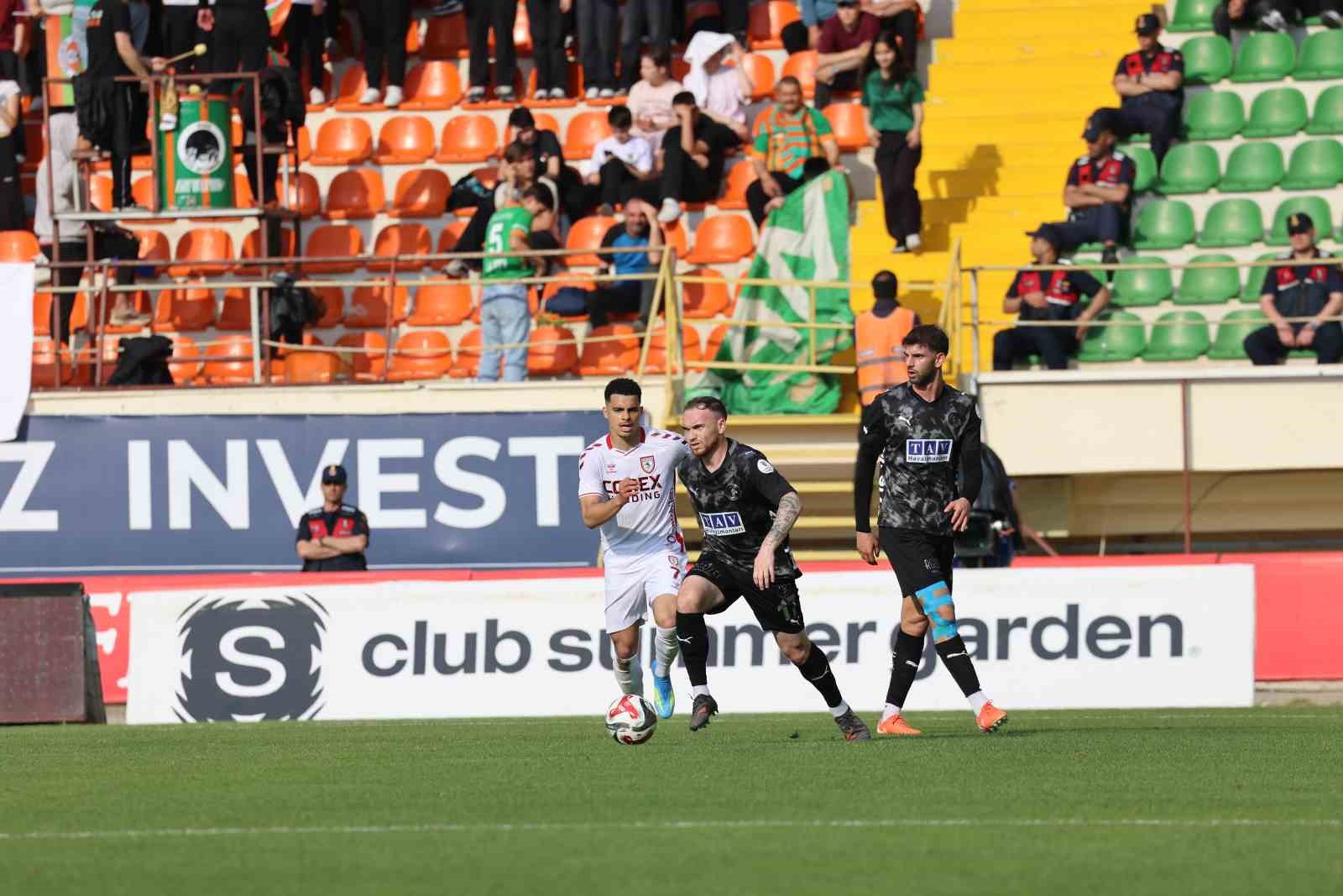 Trendyol Süper Lig: Corendon Alanyaspor: 0 - Samsunspor: 2 (İlk yarı) 9 trendyol super lig corendon alanyaspor 0 samsunspor 2 ilk yari 5