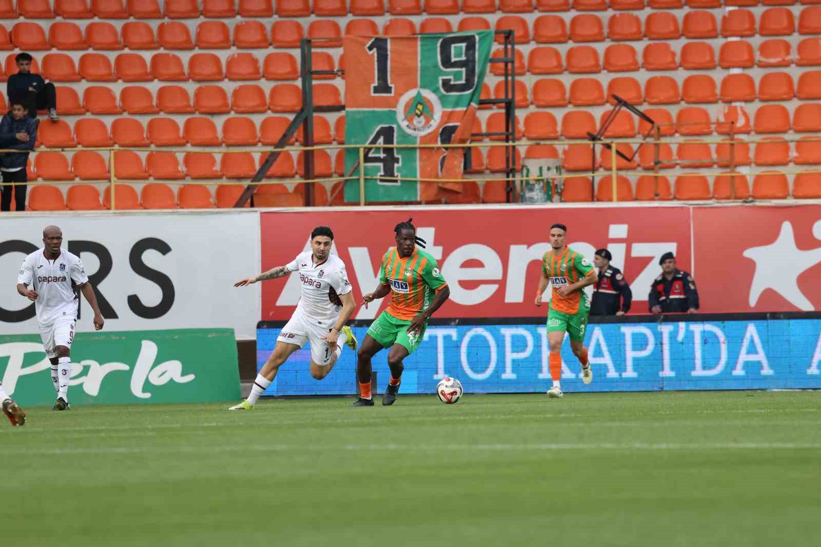 trendyol super lig corendon alanyaspor 1 trabzonspor 1 mac sonucu 6
