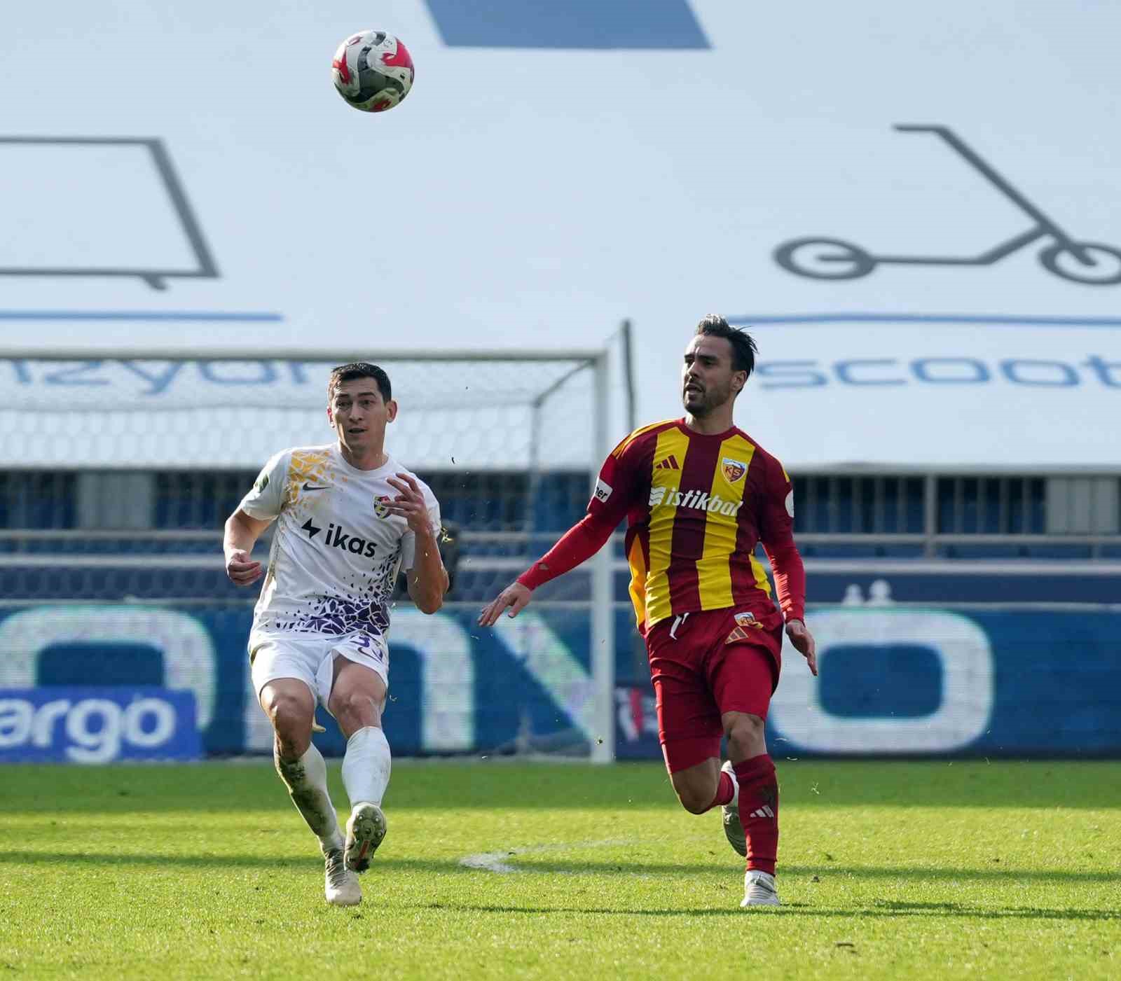 Trendyol Süper Lig: Eyüpspor: 0 - Kayserispor:0 (İlk yarı) 16 trendyol super lig eyupspor 0 kayserispor0 ilk yari 12