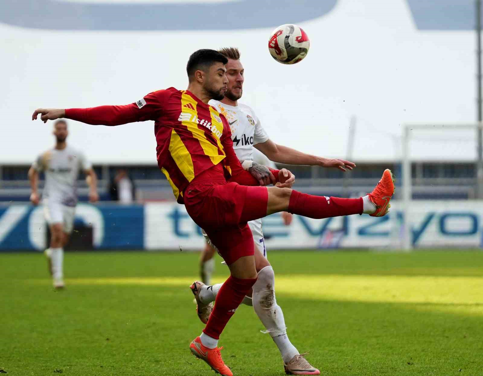 Trendyol Süper Lig: Eyüpspor: 0 - Kayserispor:0 (İlk yarı) 17 trendyol super lig eyupspor 0 kayserispor0 ilk yari 13