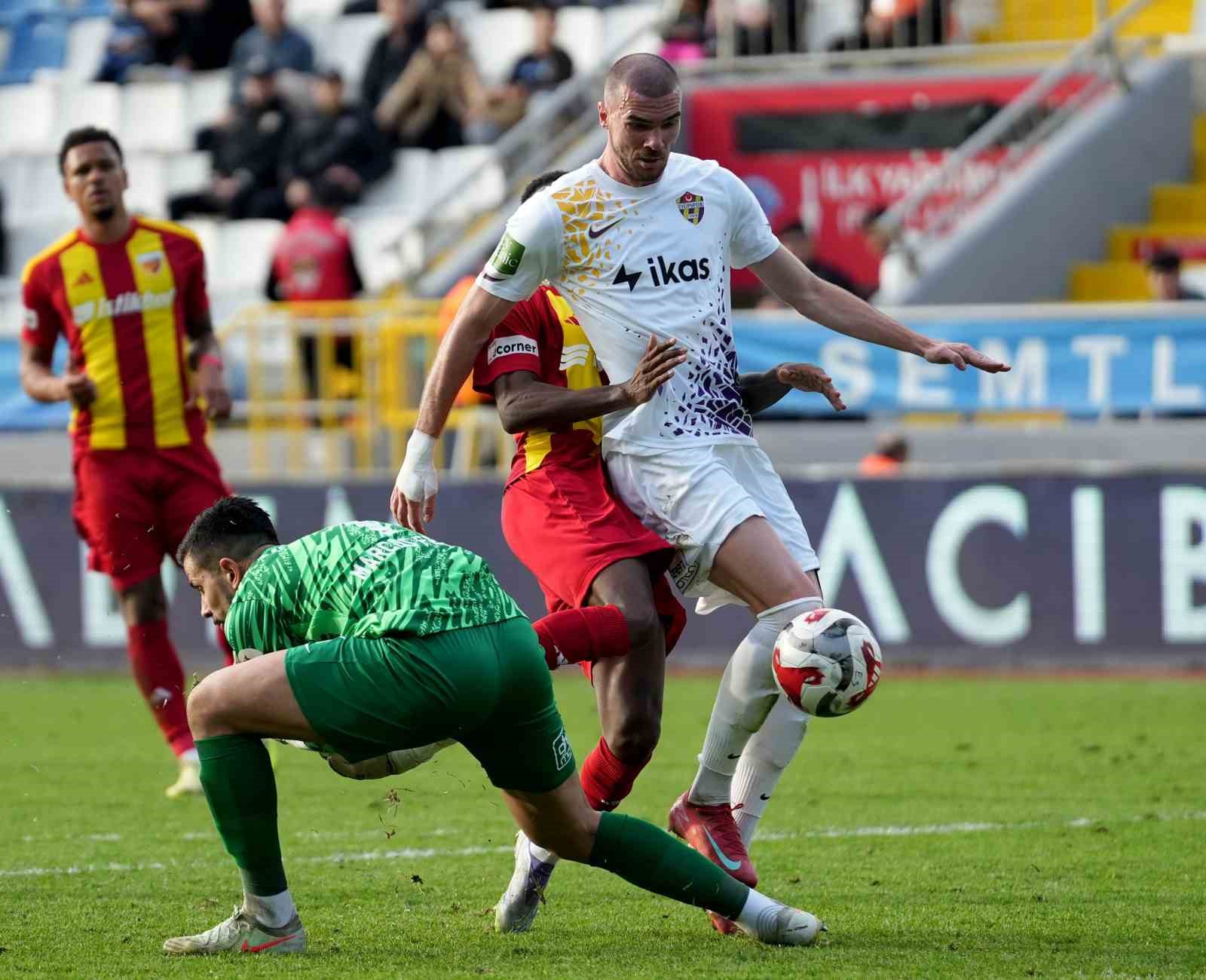 Trendyol Süper Lig: Eyüpspor: 1 - Kayserispor: 1 (Maç sonucu) 11 trendyol super lig eyupspor 1 kayserispor 1 mac sonucu 7 tPuqhSmn