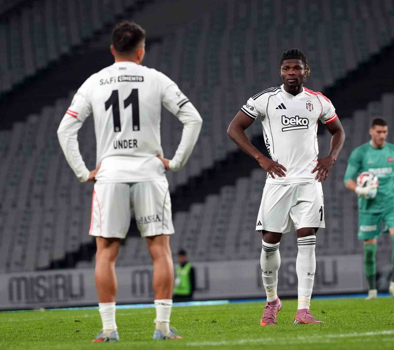 trendyol super lig fatih karagumruk 0 besiktas 1 ilk yari 10