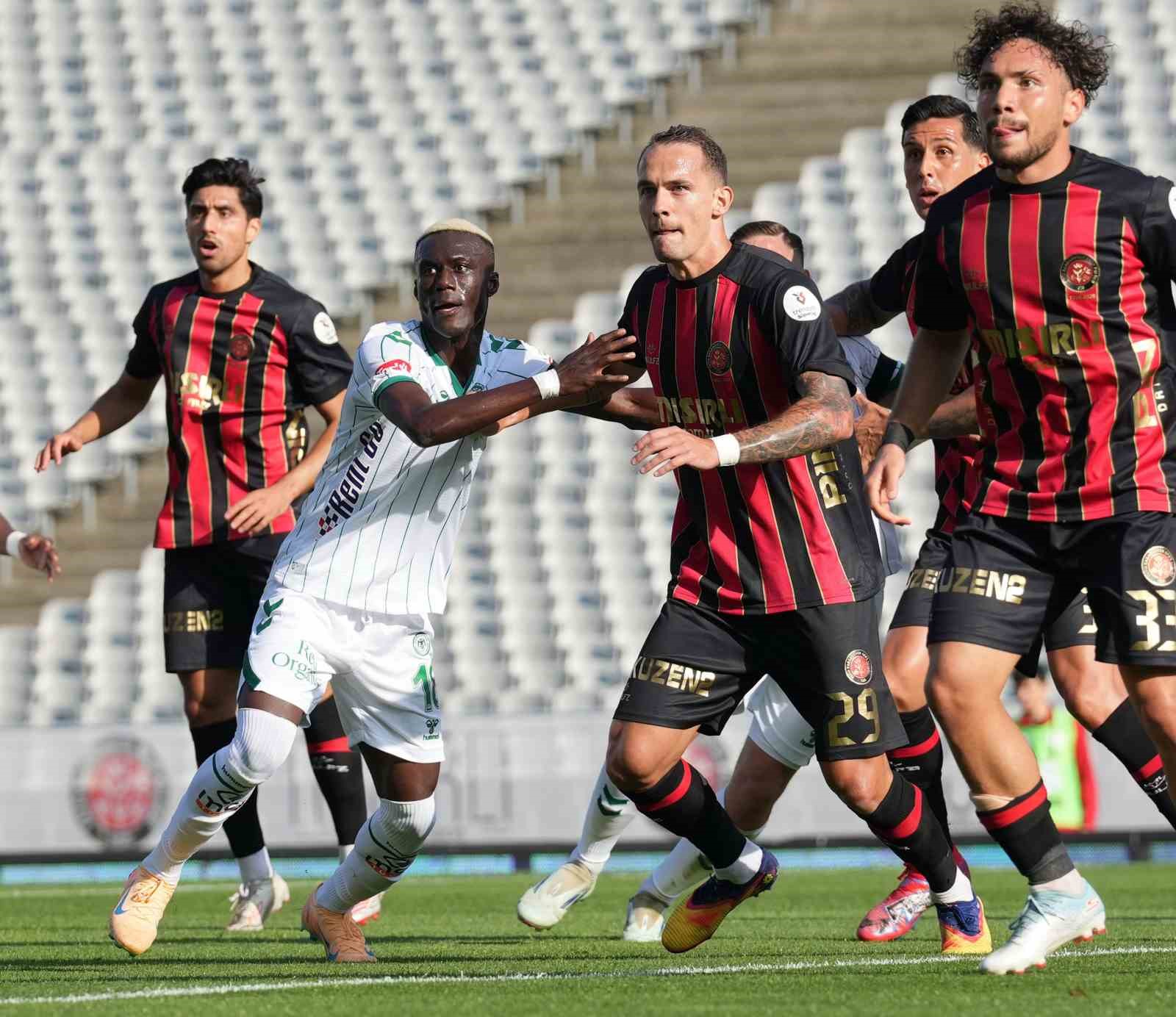 Trendyol Süper Lig: Fatih Karagümrük: 2 - Konyaspor: 0 (İlk yarı) 5 trendyol super lig fatih karagumruk 2 konyaspor 0 ilk yari 1 2TKNbtV4