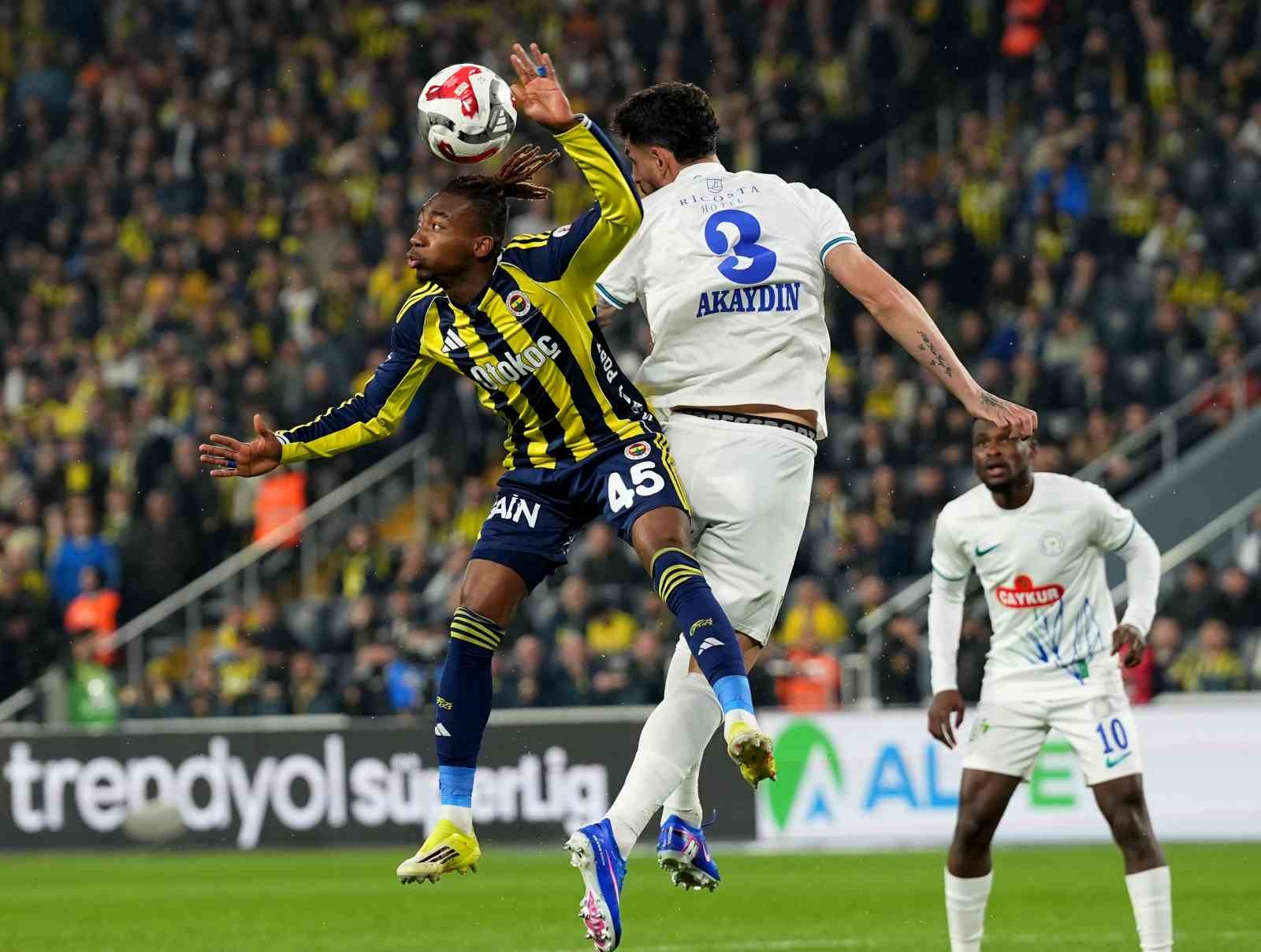 Trendyol Süper Lig: Fenerbahçe: 0 - Çaykur Rizespor: 0 (Maç devam ediyor) 29 trendyol super lig fenerbahce 0 caykur rizespor 0 mac devam ediyor 25 QOlSpHBq