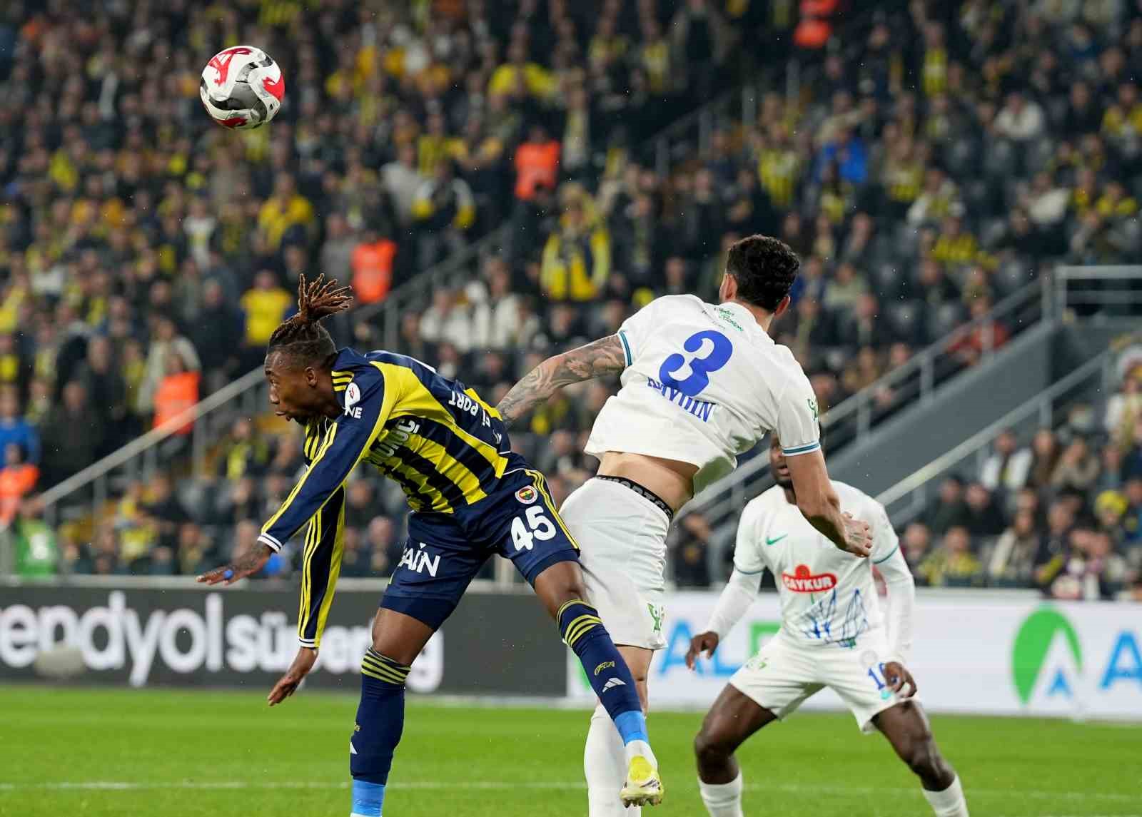 Trendyol Süper Lig: Fenerbahçe: 0 - Çaykur Rizespor: 0 (Maç devam ediyor) 30 trendyol super lig fenerbahce 0 caykur rizespor 0 mac devam ediyor 26 ZWYYvVJW