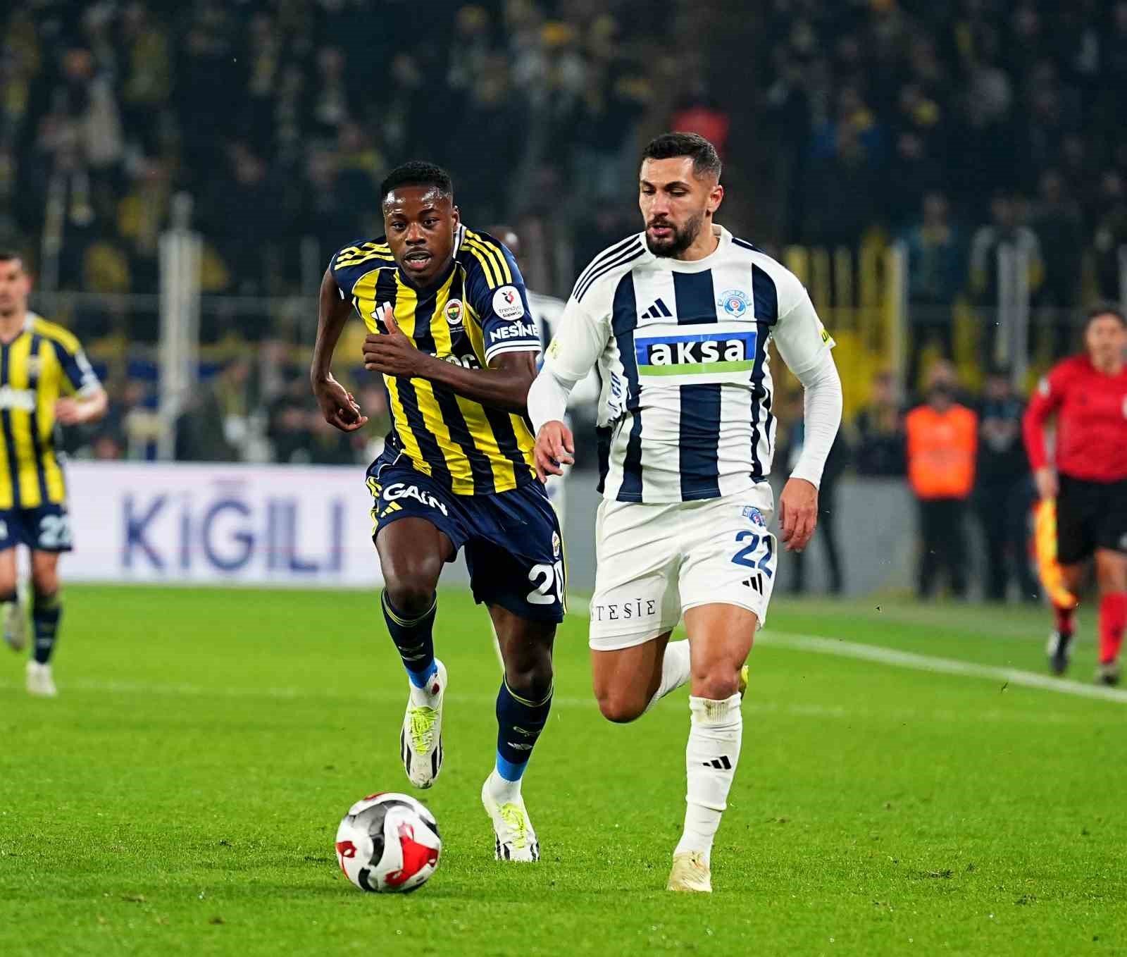 trendyol super lig fenerbahce 0 kasimpasa 0 ilk yari 9