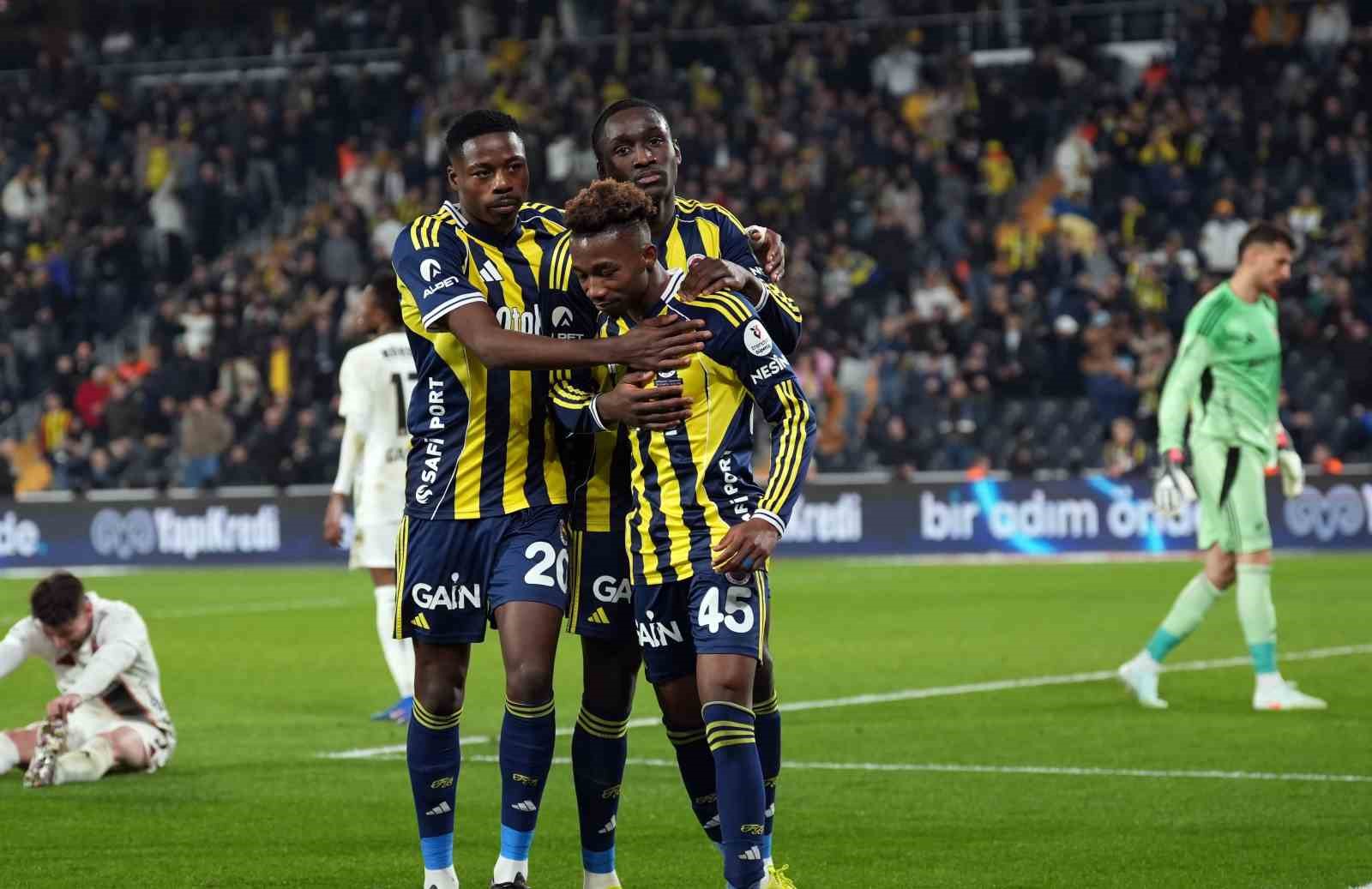 trendyol super lig fenerbahce 1 gaziantep fk 0 ilk yari 15 grLSU79s