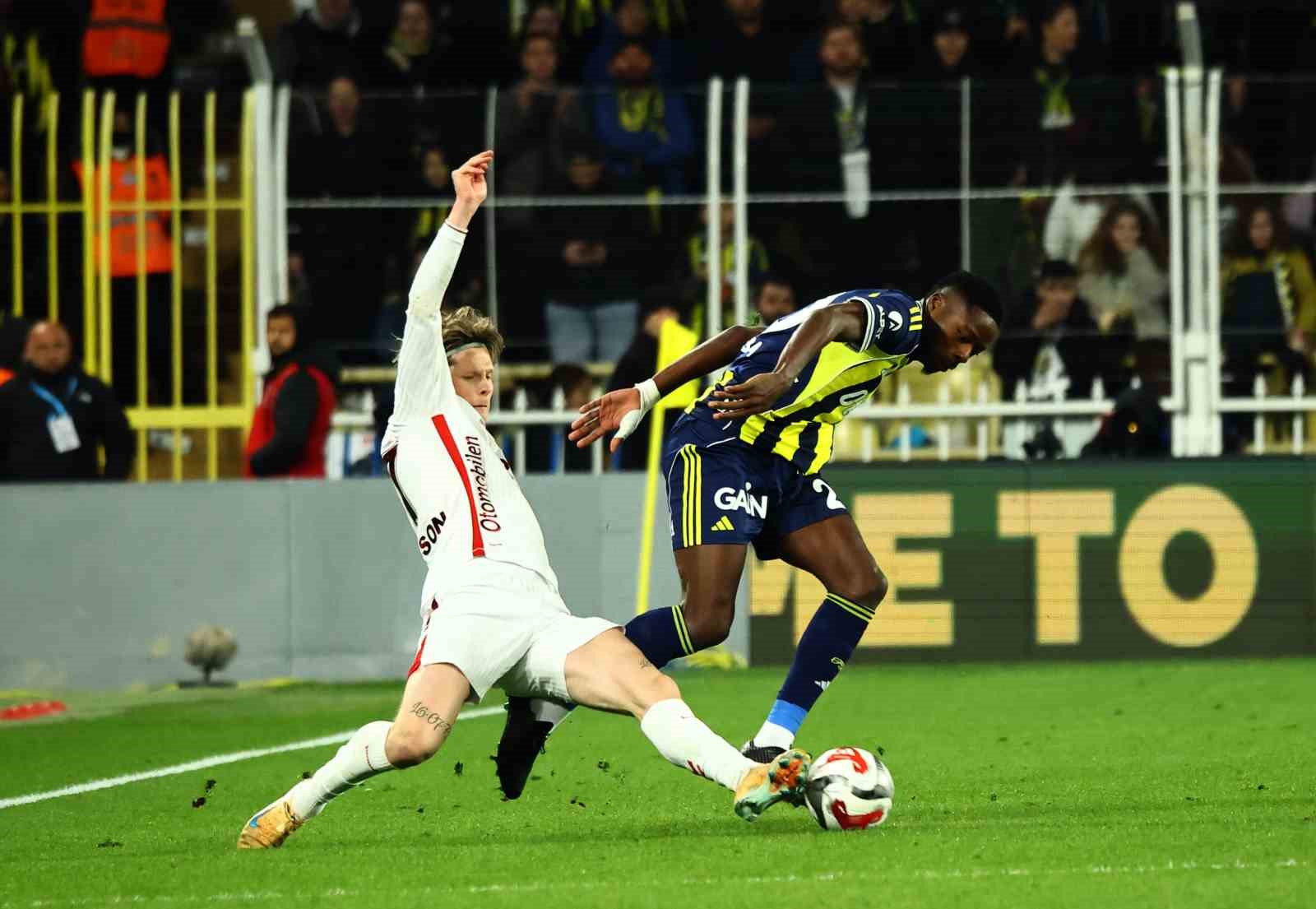 trendyol super lig fenerbahce 1 samsunspor 2 ilk yari 0