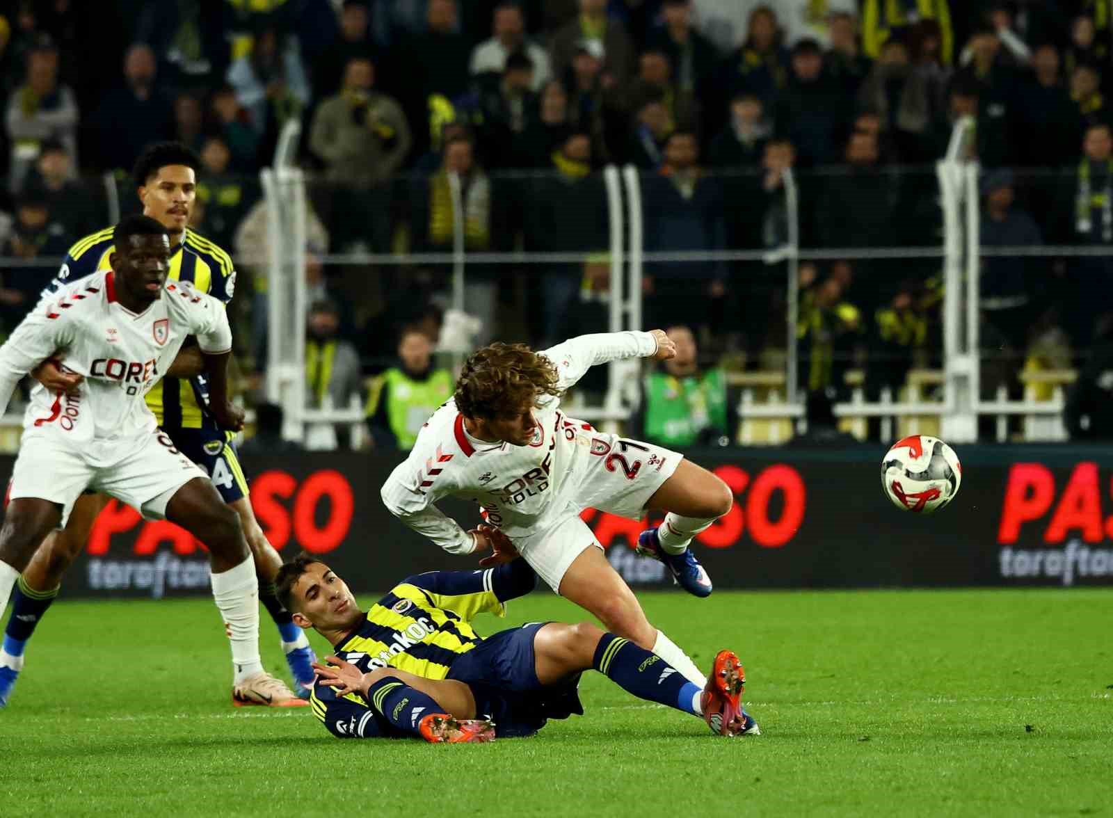 trendyol super lig fenerbahce 1 samsunspor 2 ilk yari 13