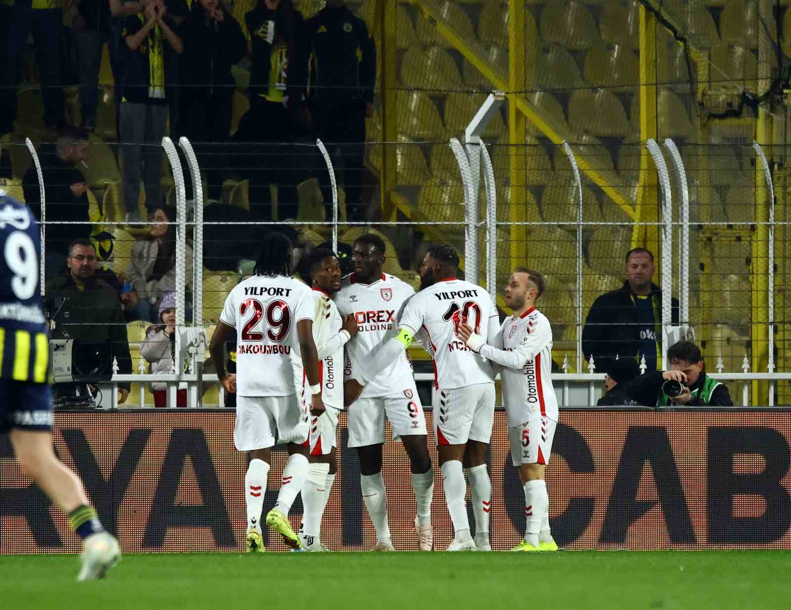 trendyol super lig fenerbahce 1 samsunspor 2 ilk yari 7